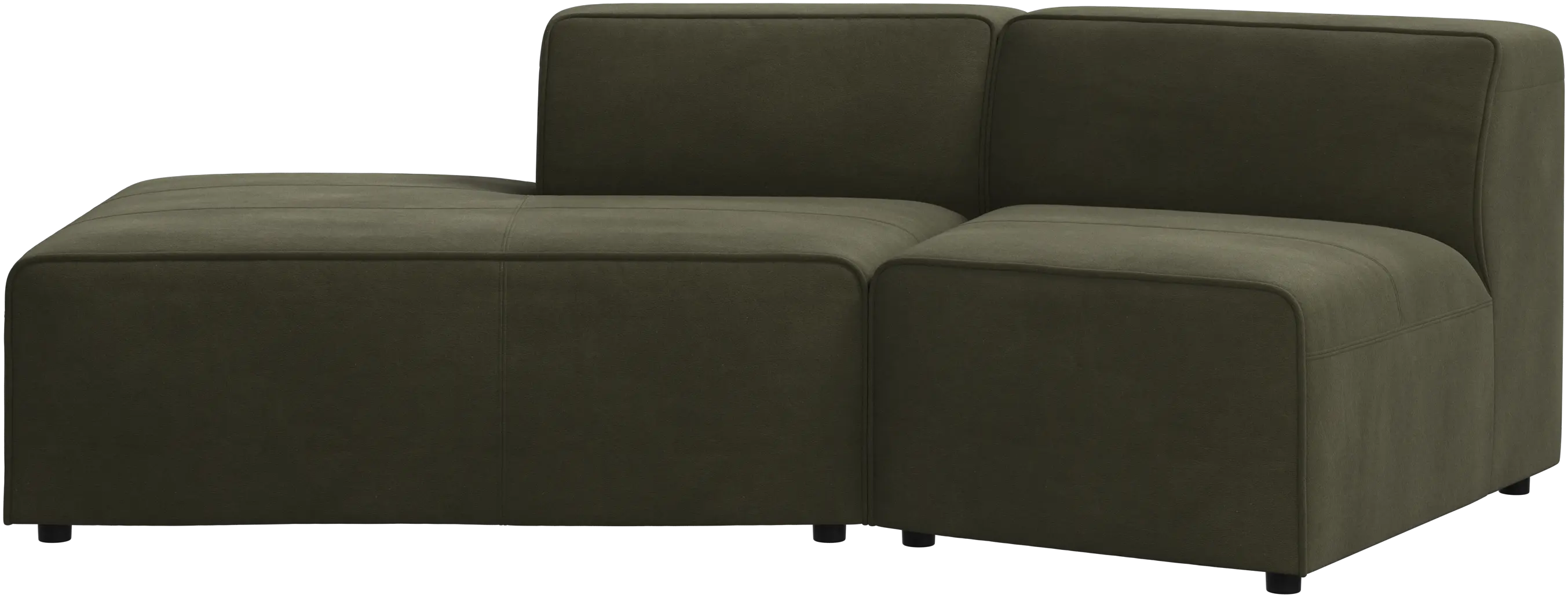Carmo open end sofa, angled, left