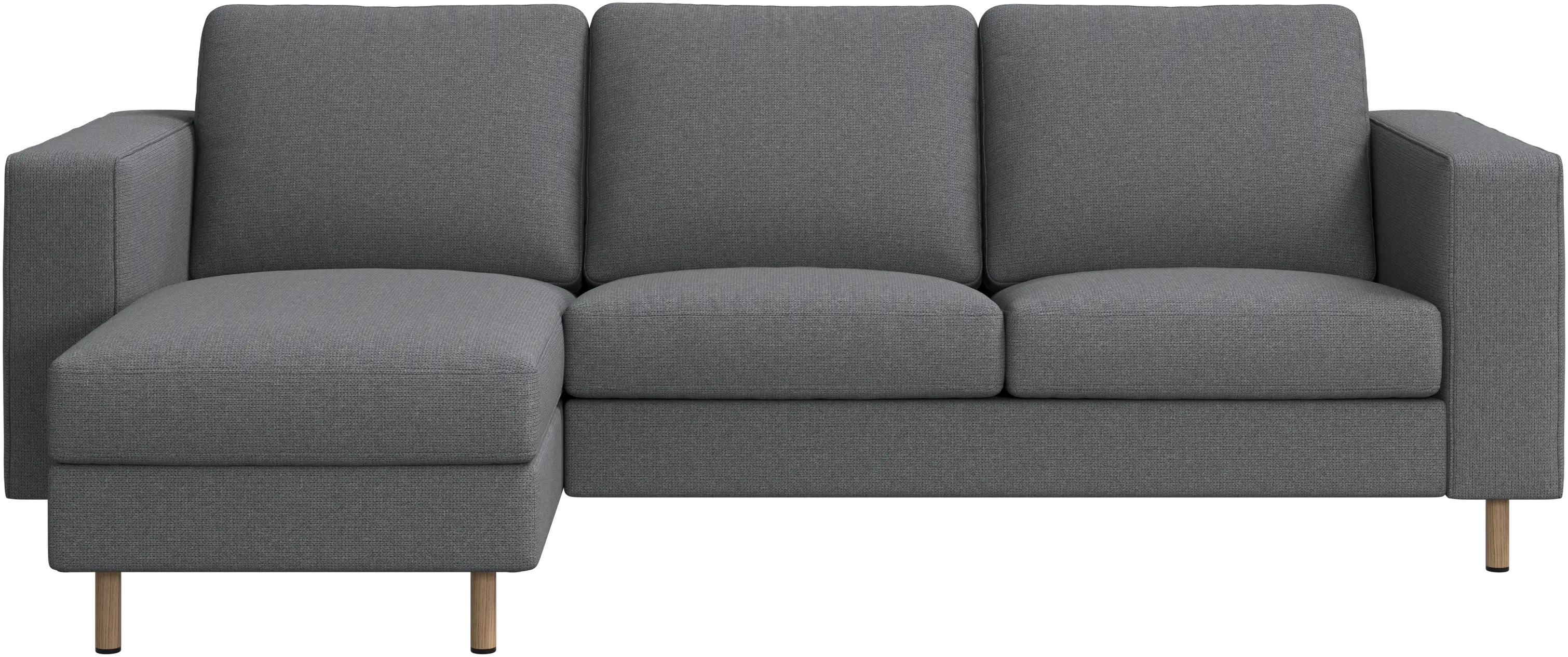 Indivi sofa with chaise longue left