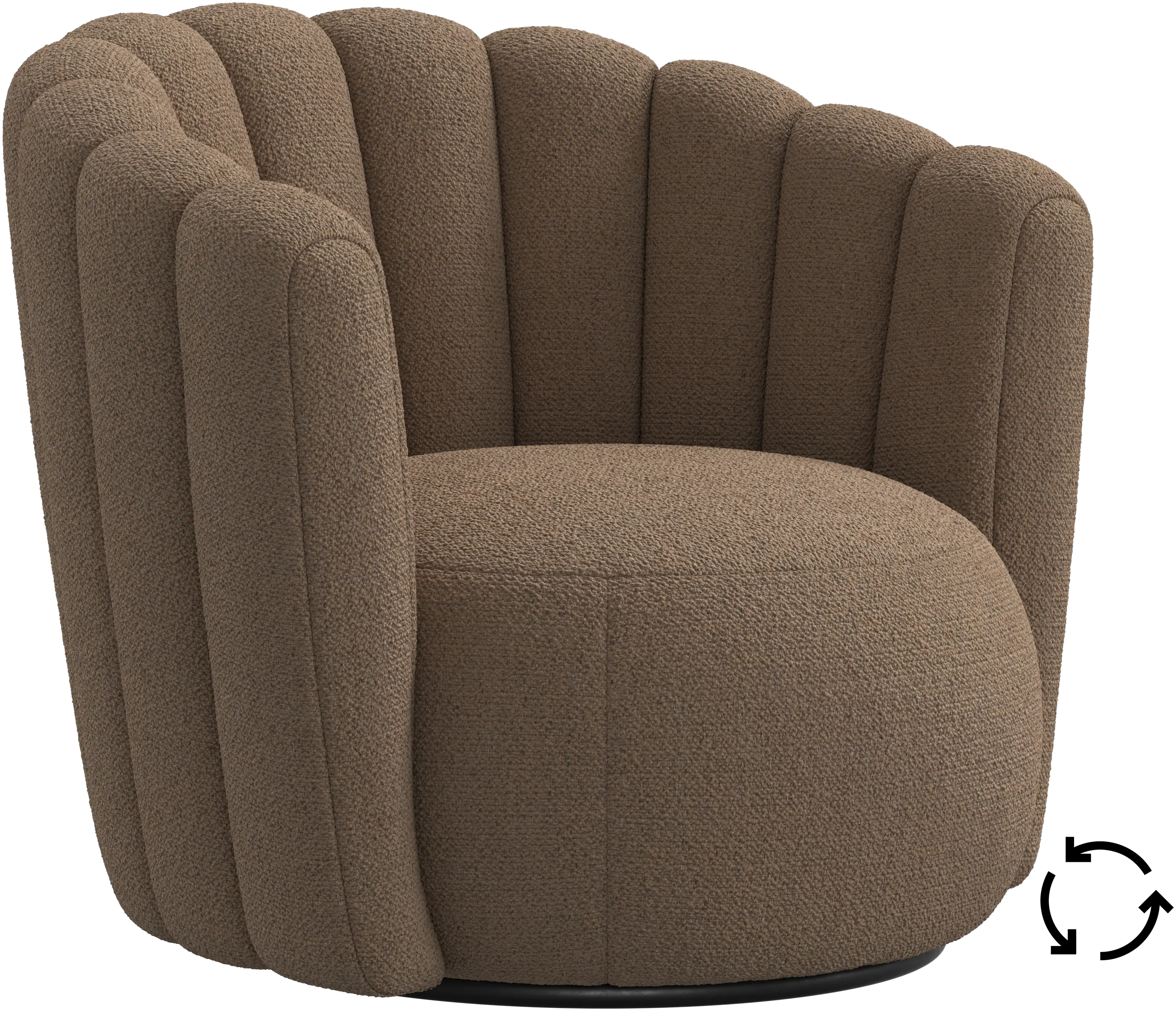 Fauteuil Sweet Art avec fonction pivotante