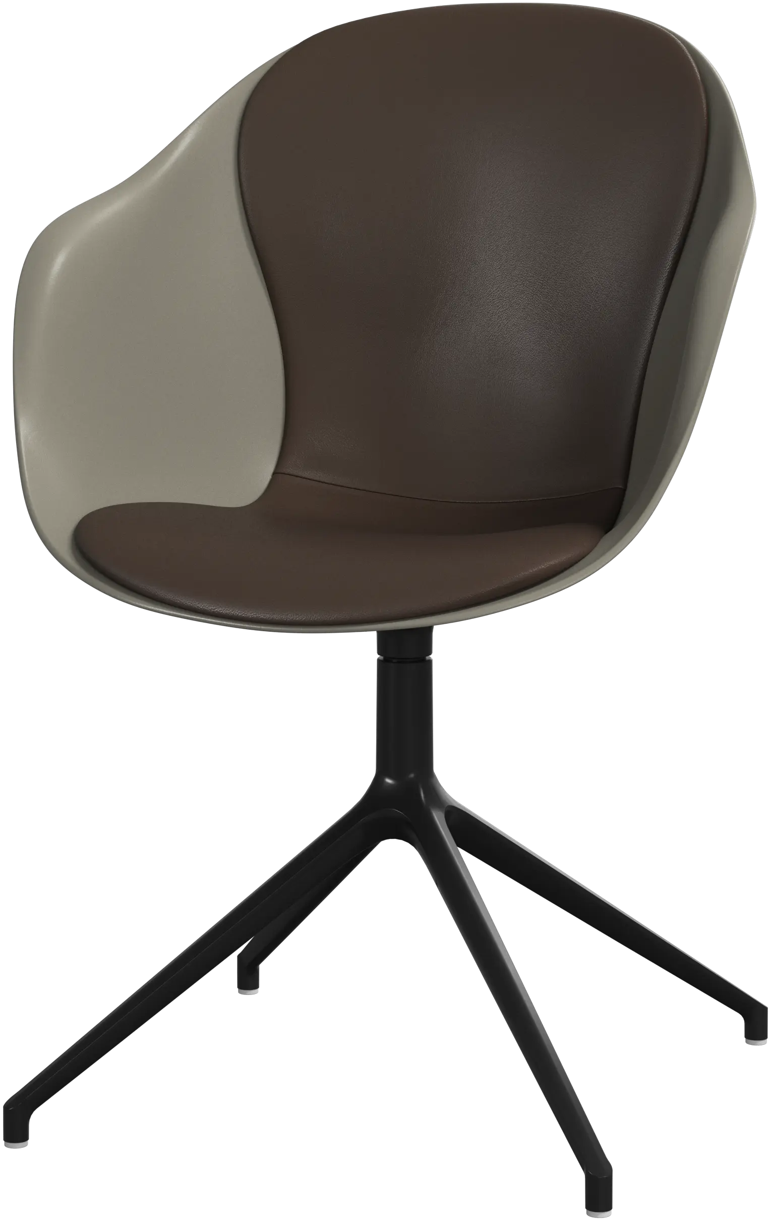 Chaise de salle à manger Adelaide avec fonction pivotante.