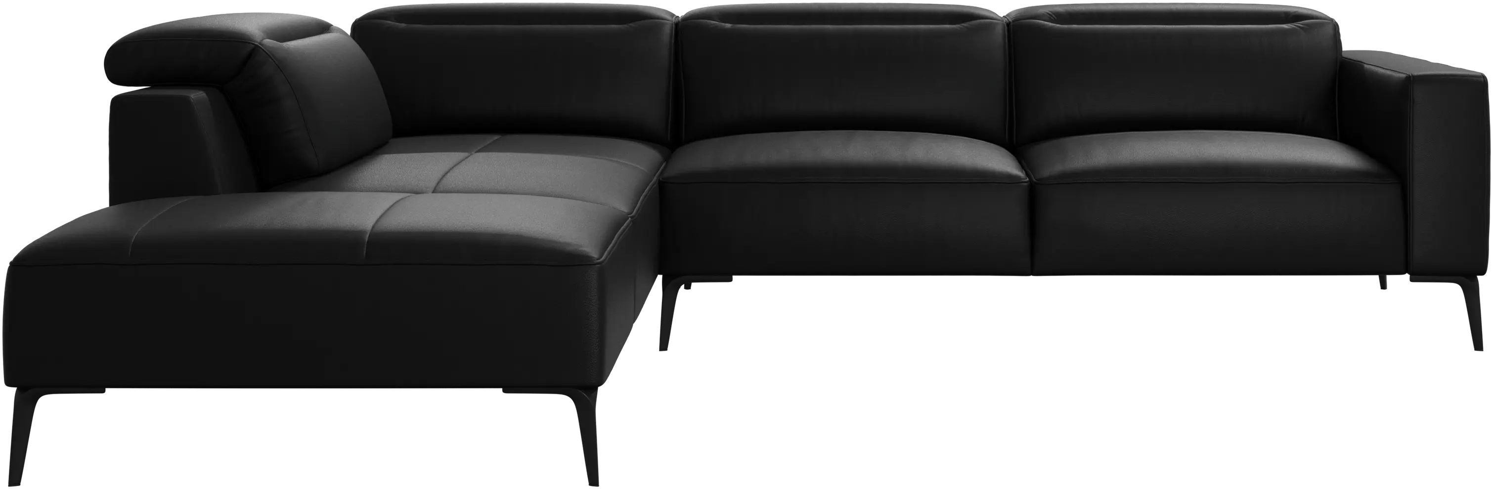 Zürich corner sofa with lounging unit