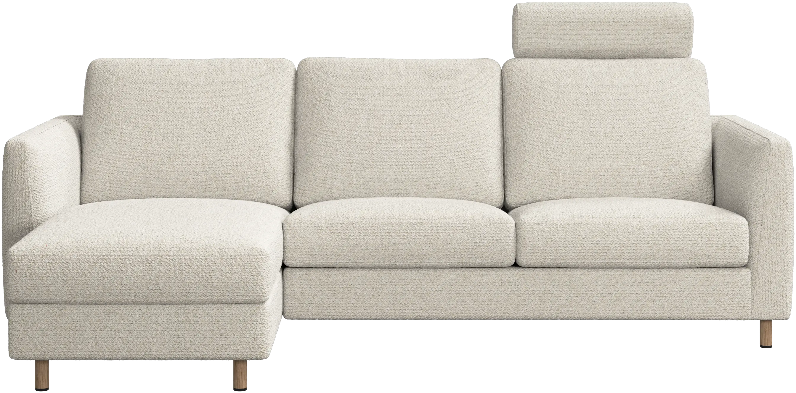 Indivi sofa with chaise longue left