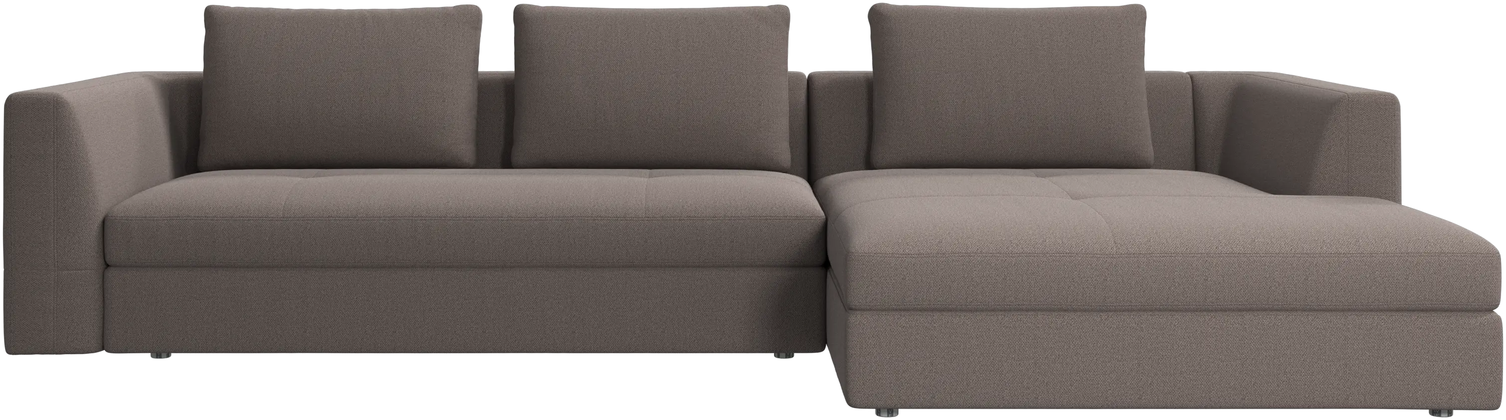Bergamo sofa with resting unit