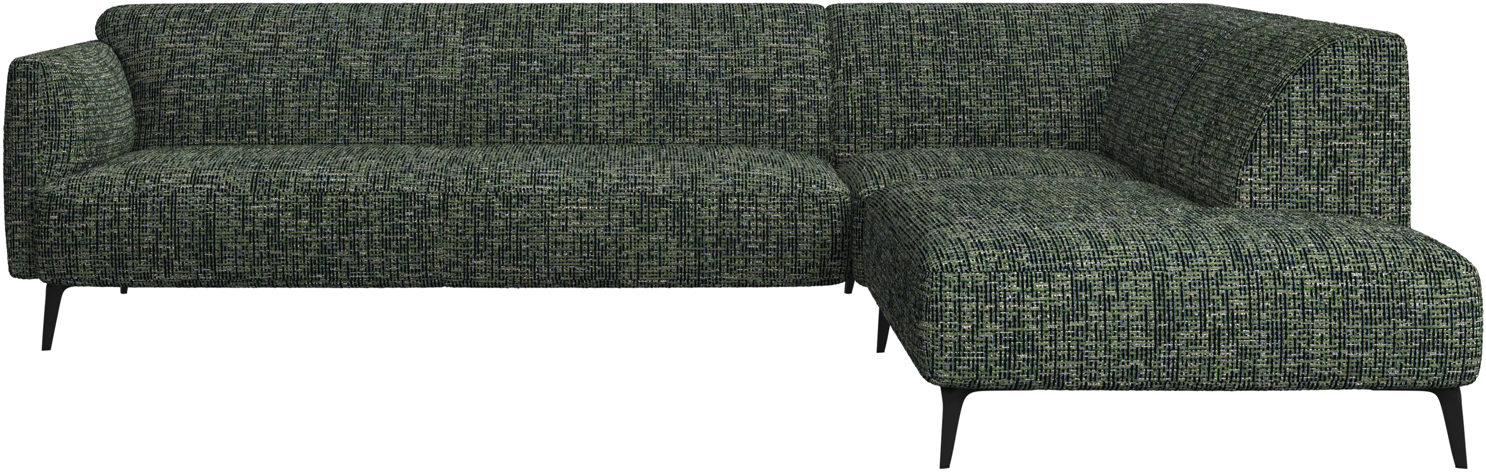 Modena corner sofa with lounging unit