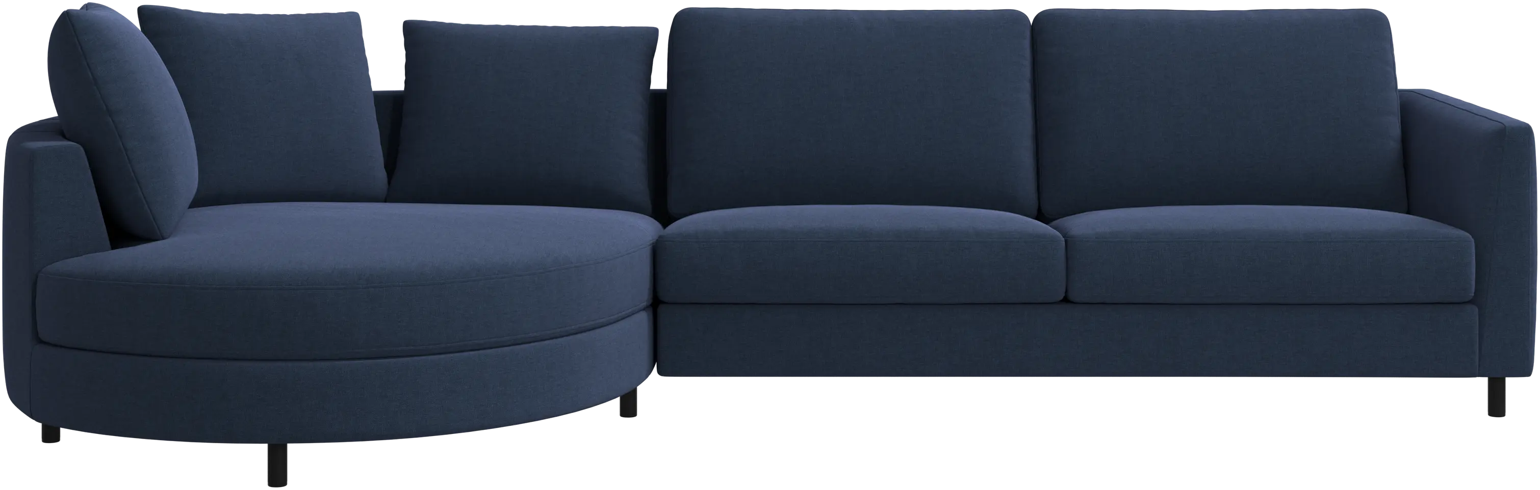 Sofá Indivi con módulo chaise-longue a la izquierda