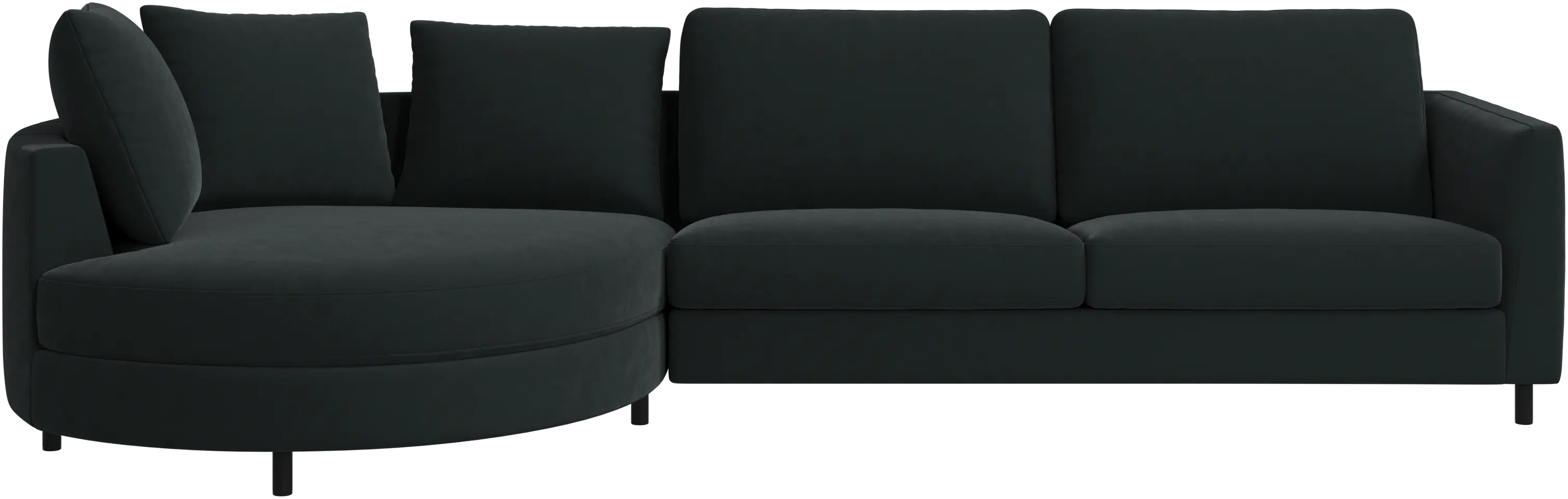 Indivi sofa with chaise longue left