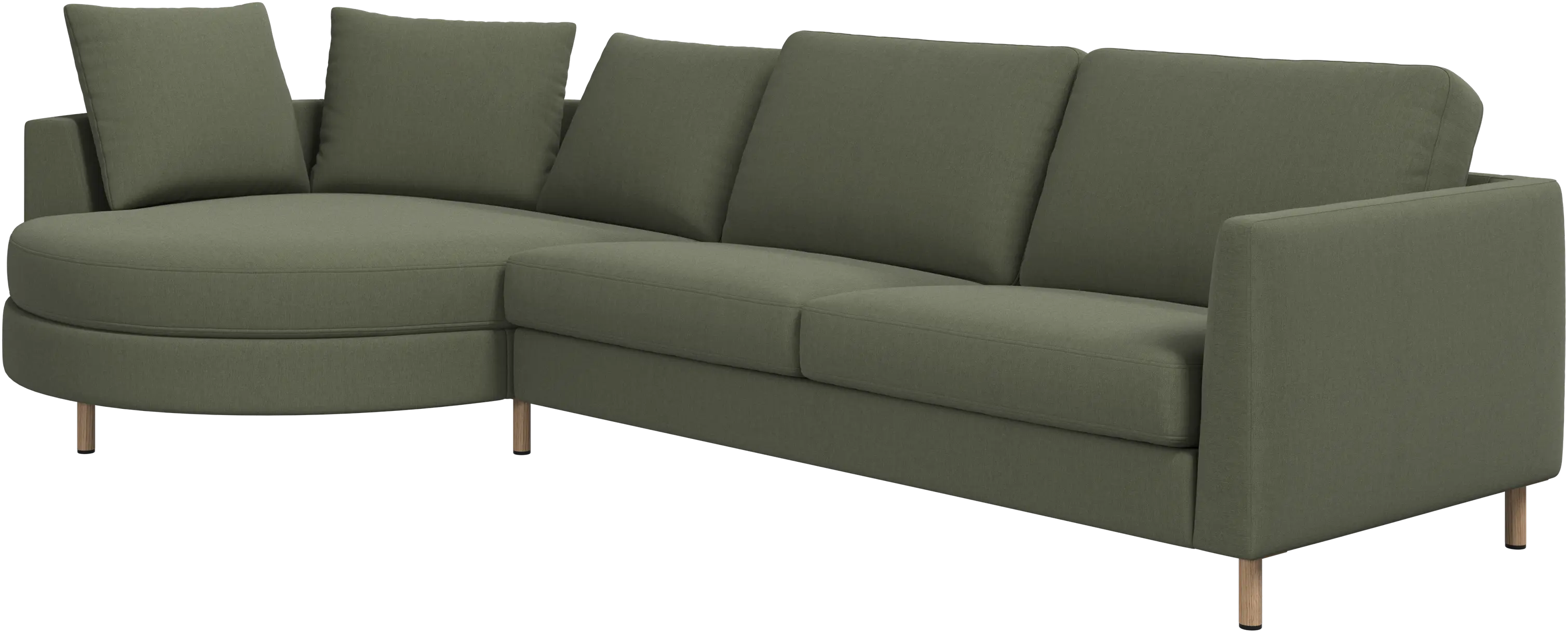 Indivi sofa with chaise longue left