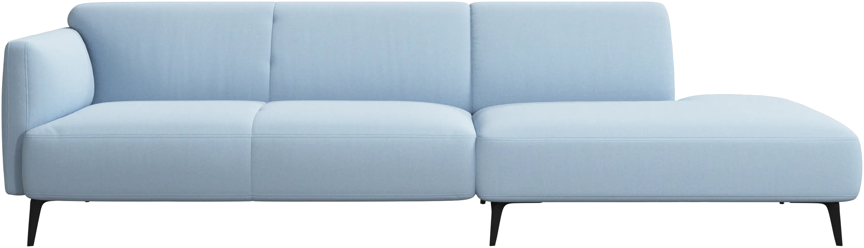 Modena sofa with lounging unit