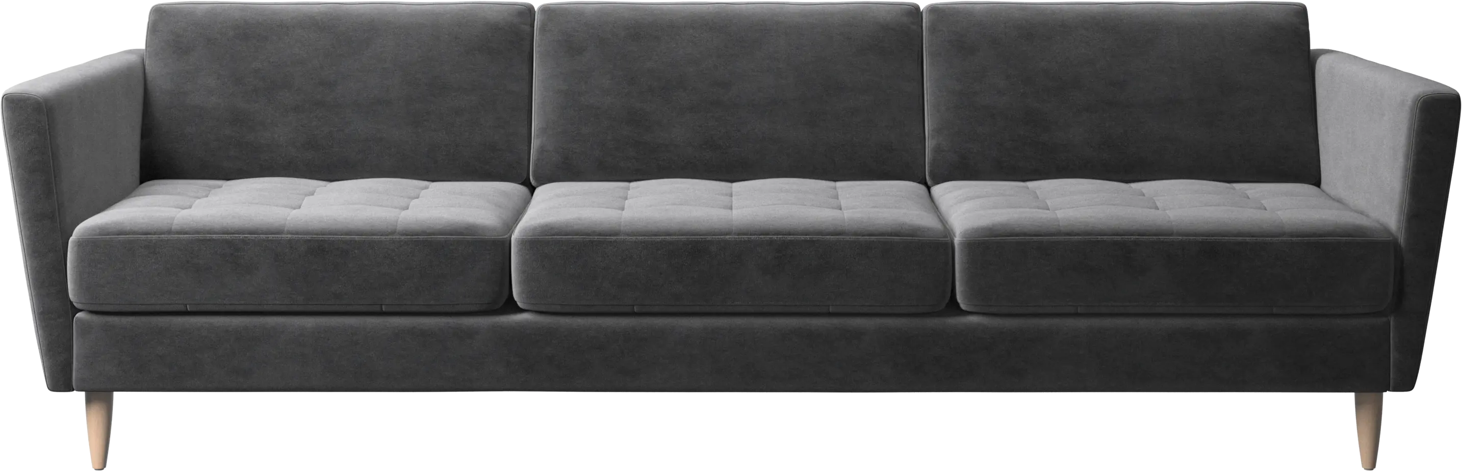 Osaka sofa, tufted seat