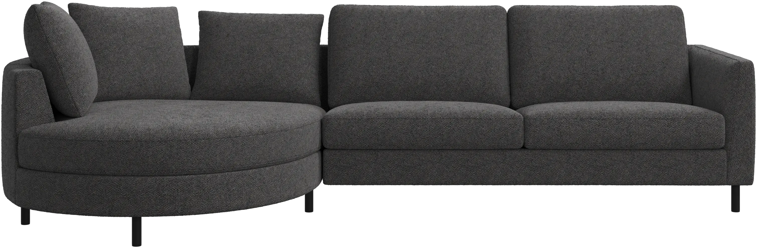 Indivi sofa with chaise longue left