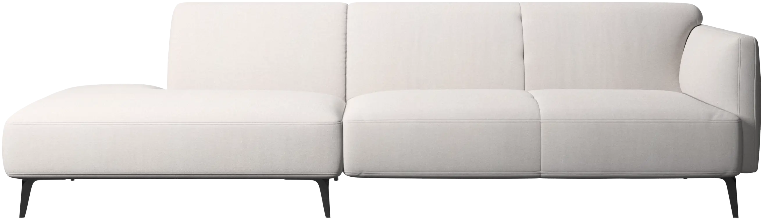 Modena sofa with lounging unit