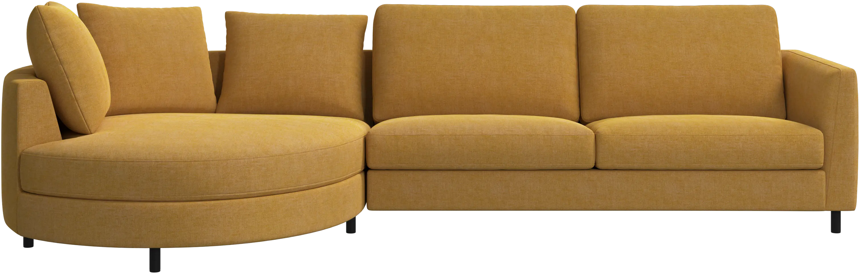 Indivi sofa with chaise longue left