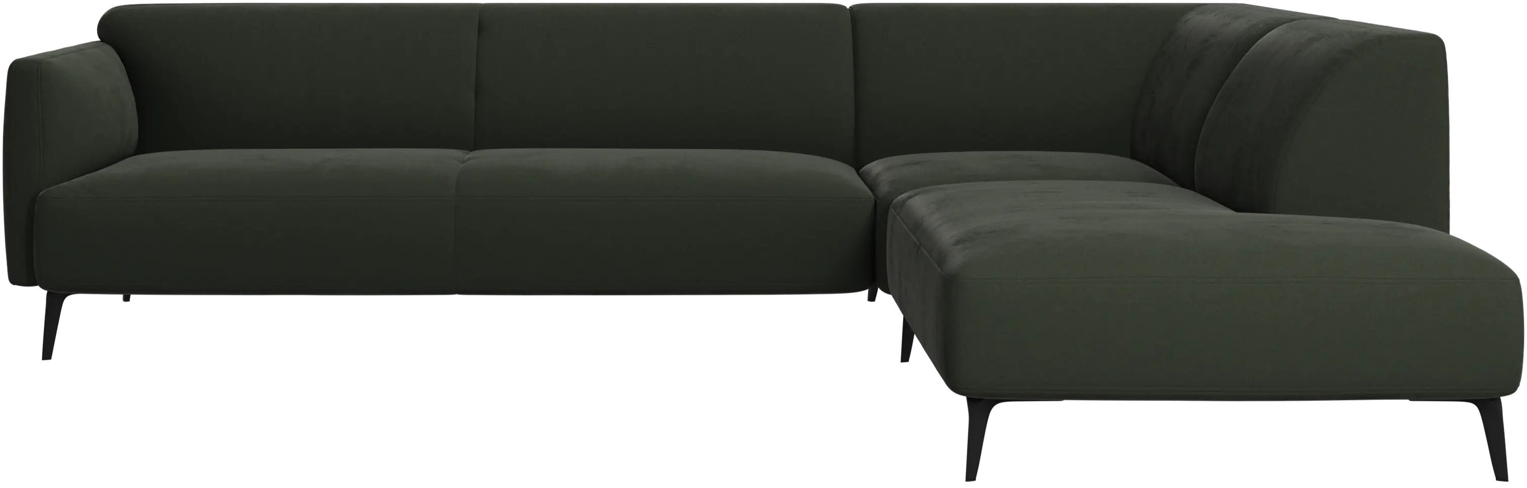 Modena corner sofa with lounging unit