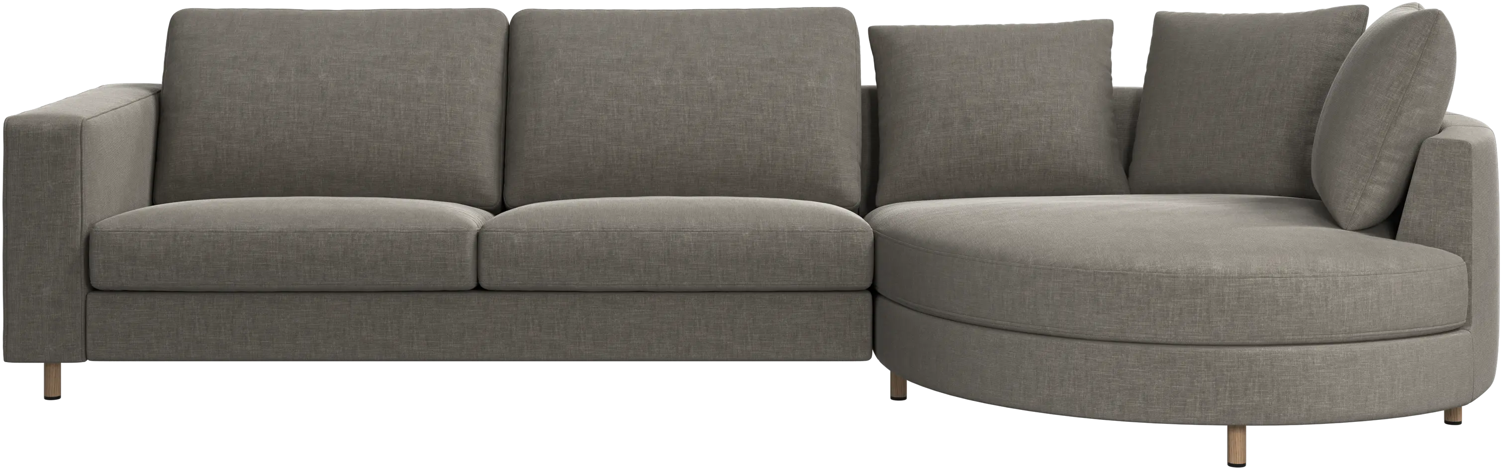 Indivi sofa with chaise longue right