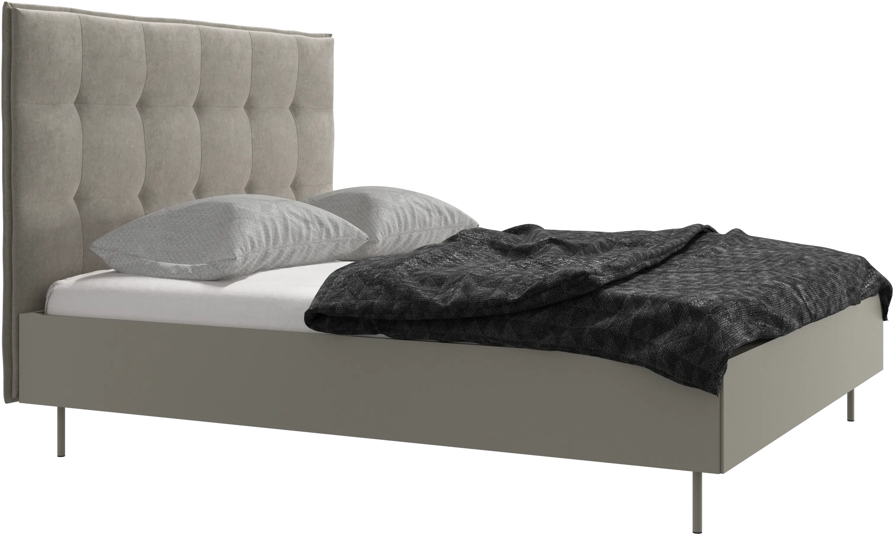 Lugano bed, excl. mattress