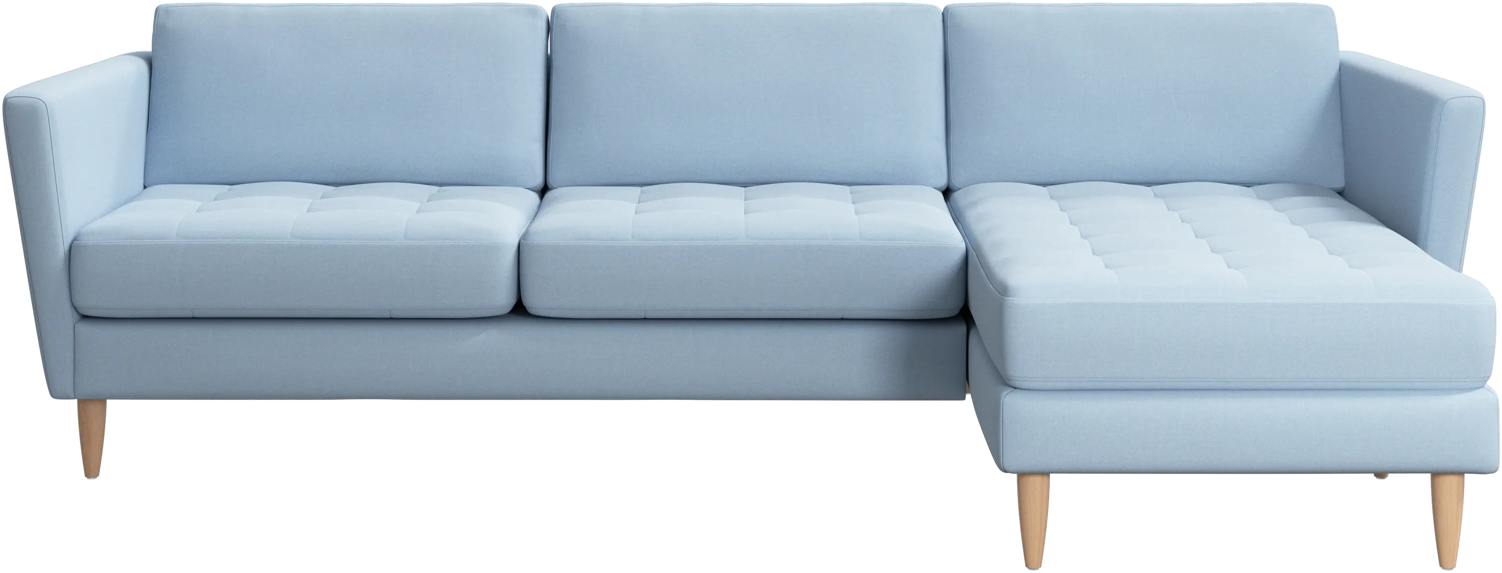 Osaka sofa with resting unit, tufted seat