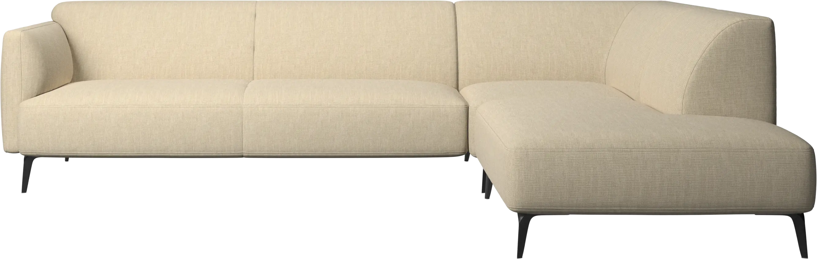 Sofá esquinero Modena con módulo de descanso