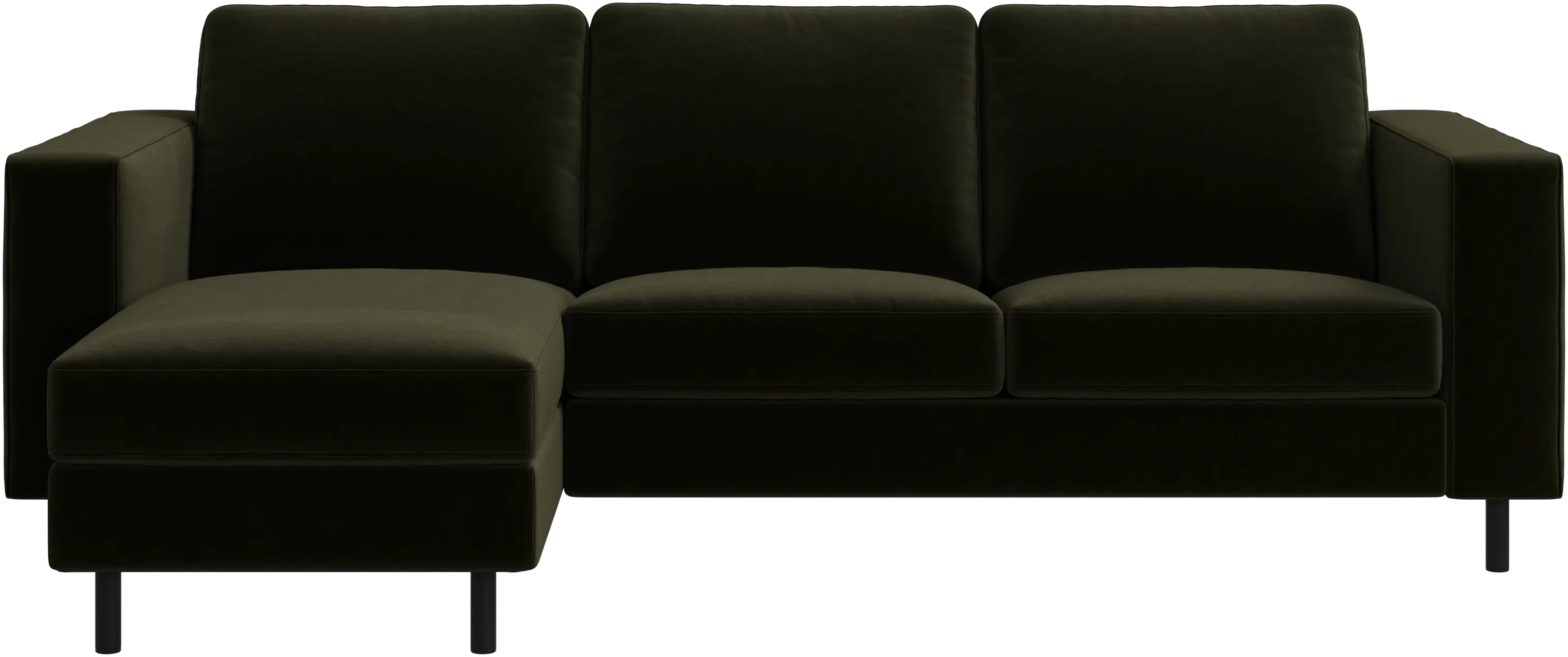 Indivi zitbank met chaise longue links
