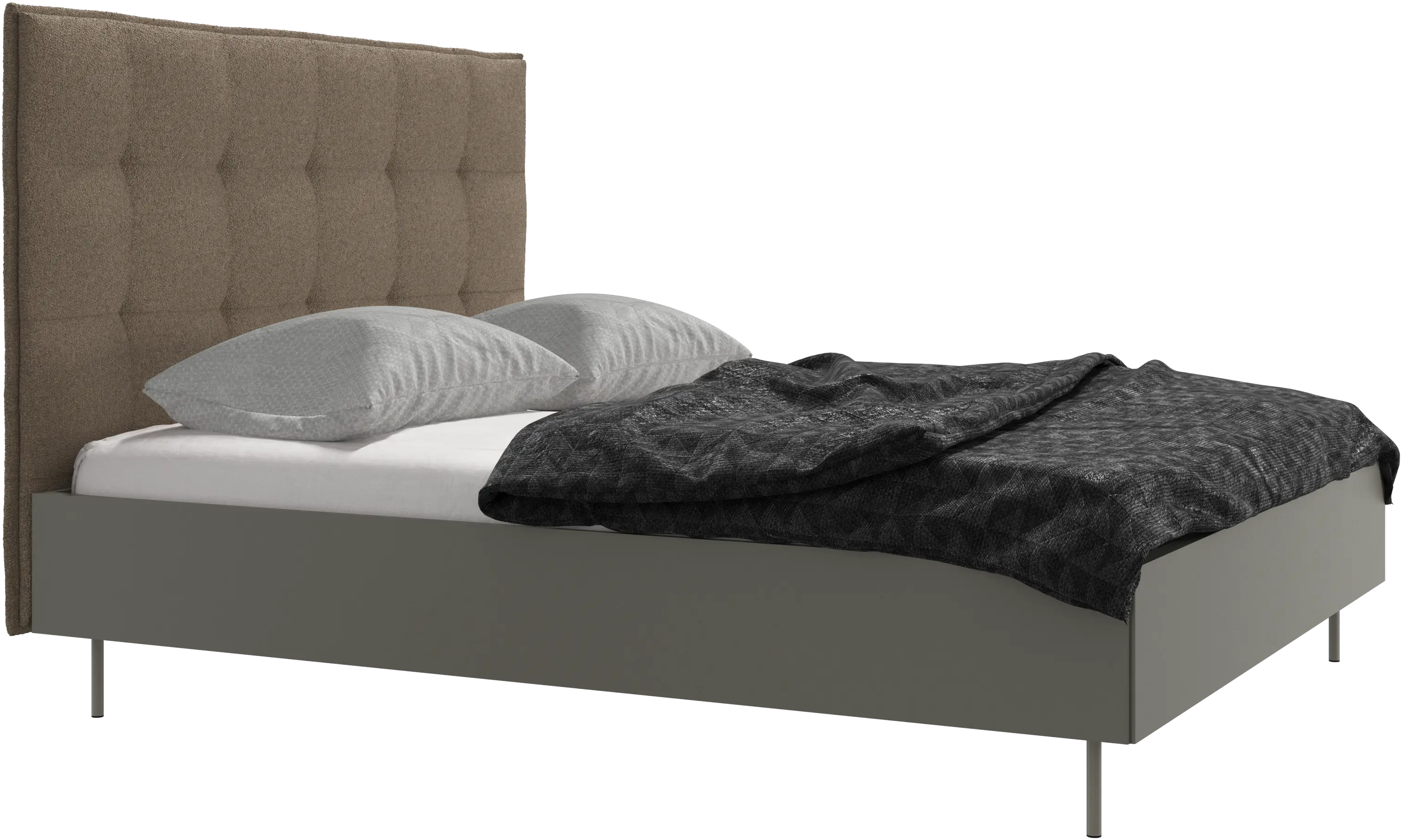 Lugano bed, excl. mattress