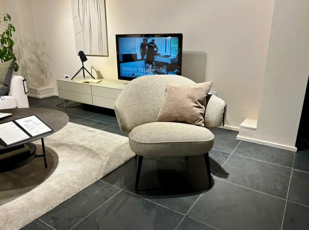 CHARLOTTE ARMCHAIR - beige Lazio