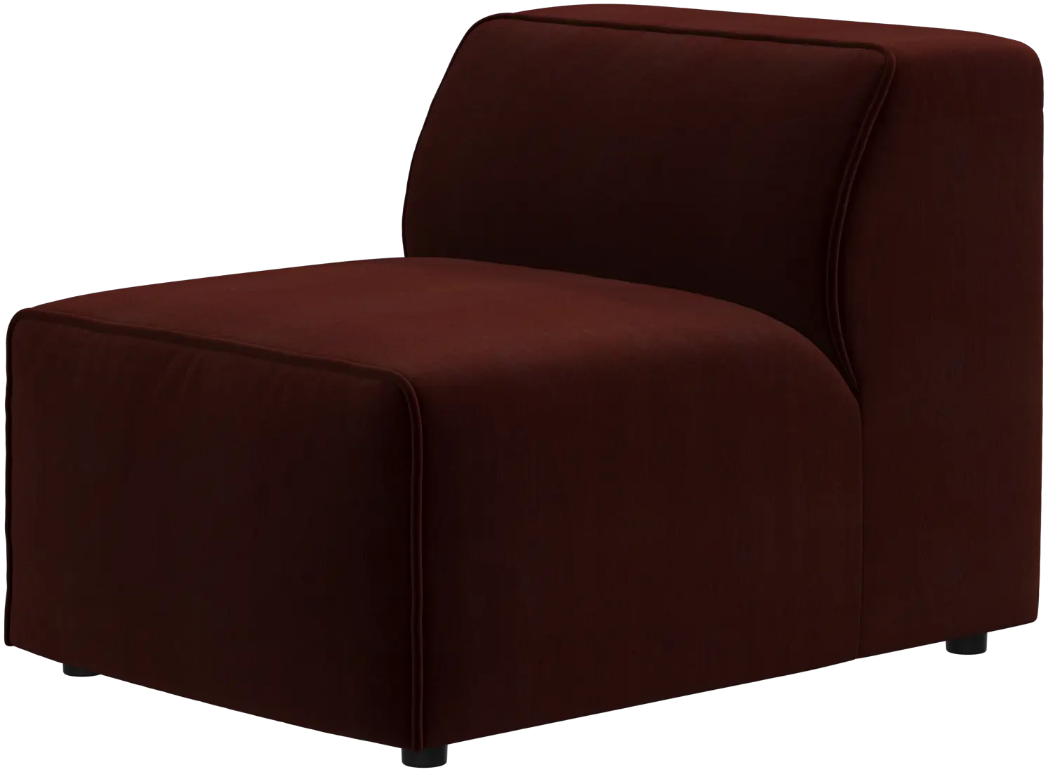 Carmo 1-seater, no armrests
