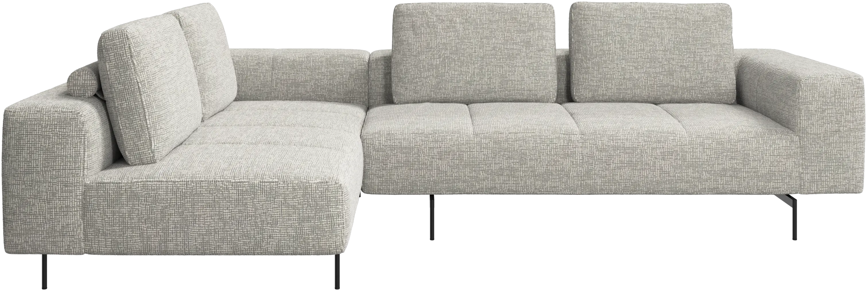 Amsterdam corner sofa with lounging unit