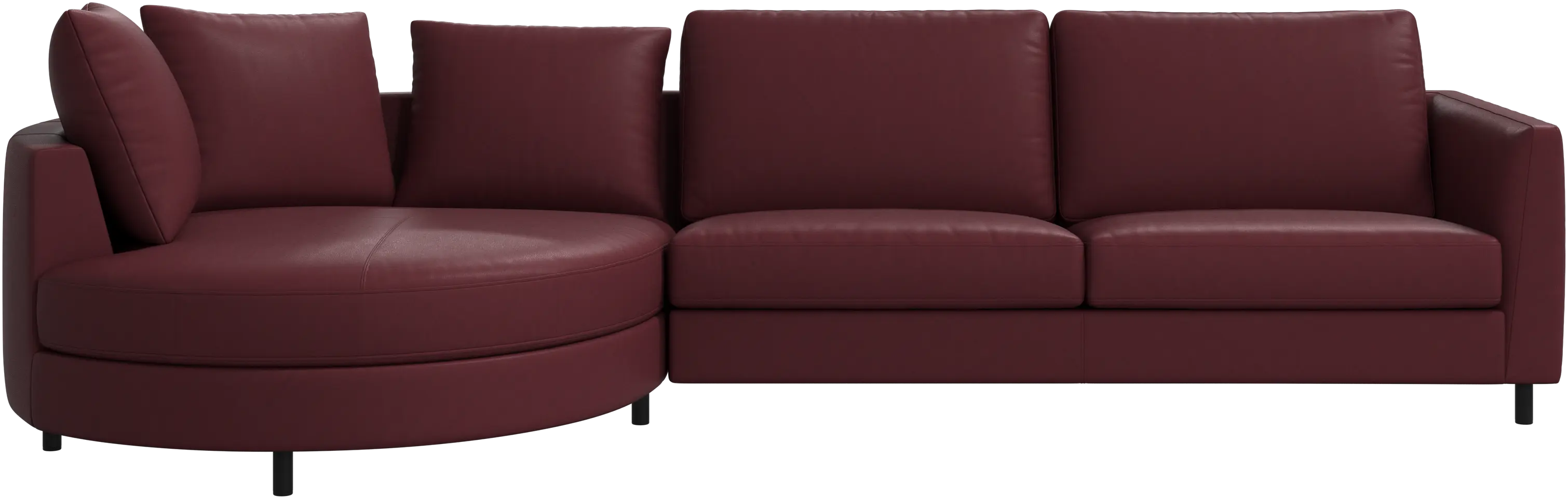 Indivi sofa with chaise longue left