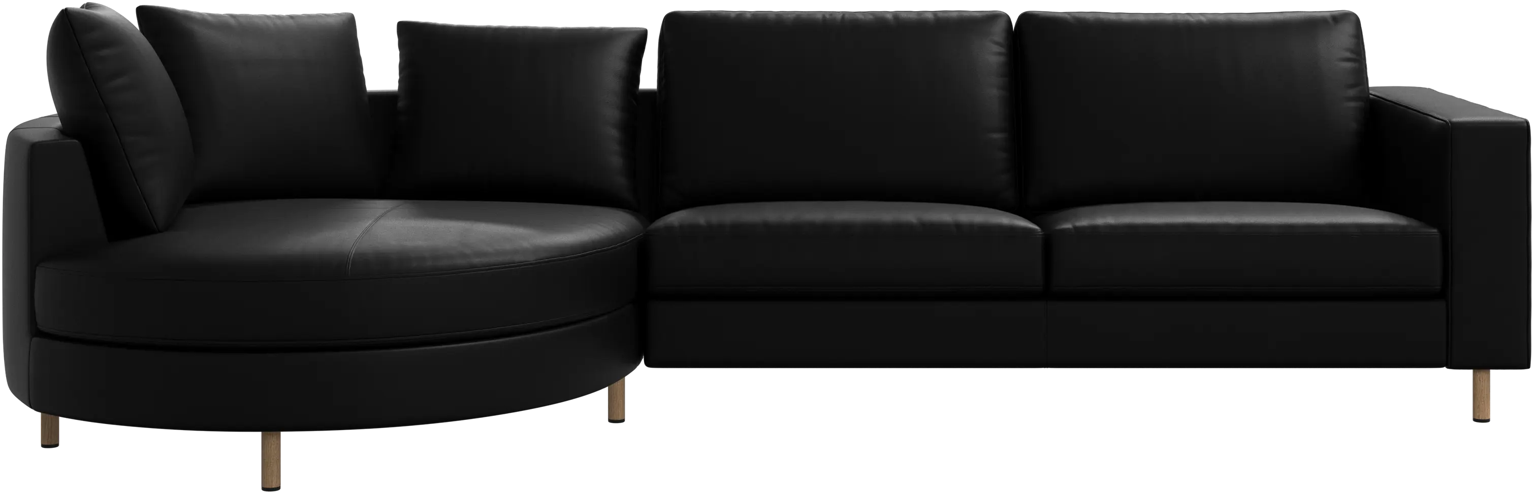 Indivi sofa with chaise longue left