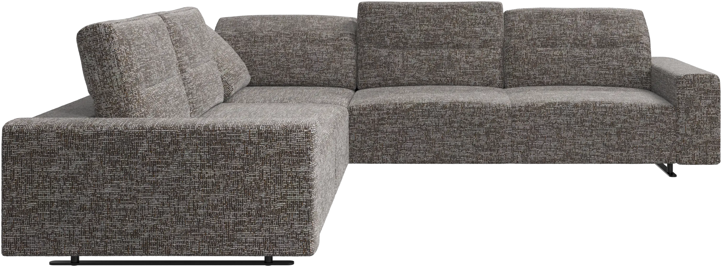 Hampton corner sofa with adjustable back