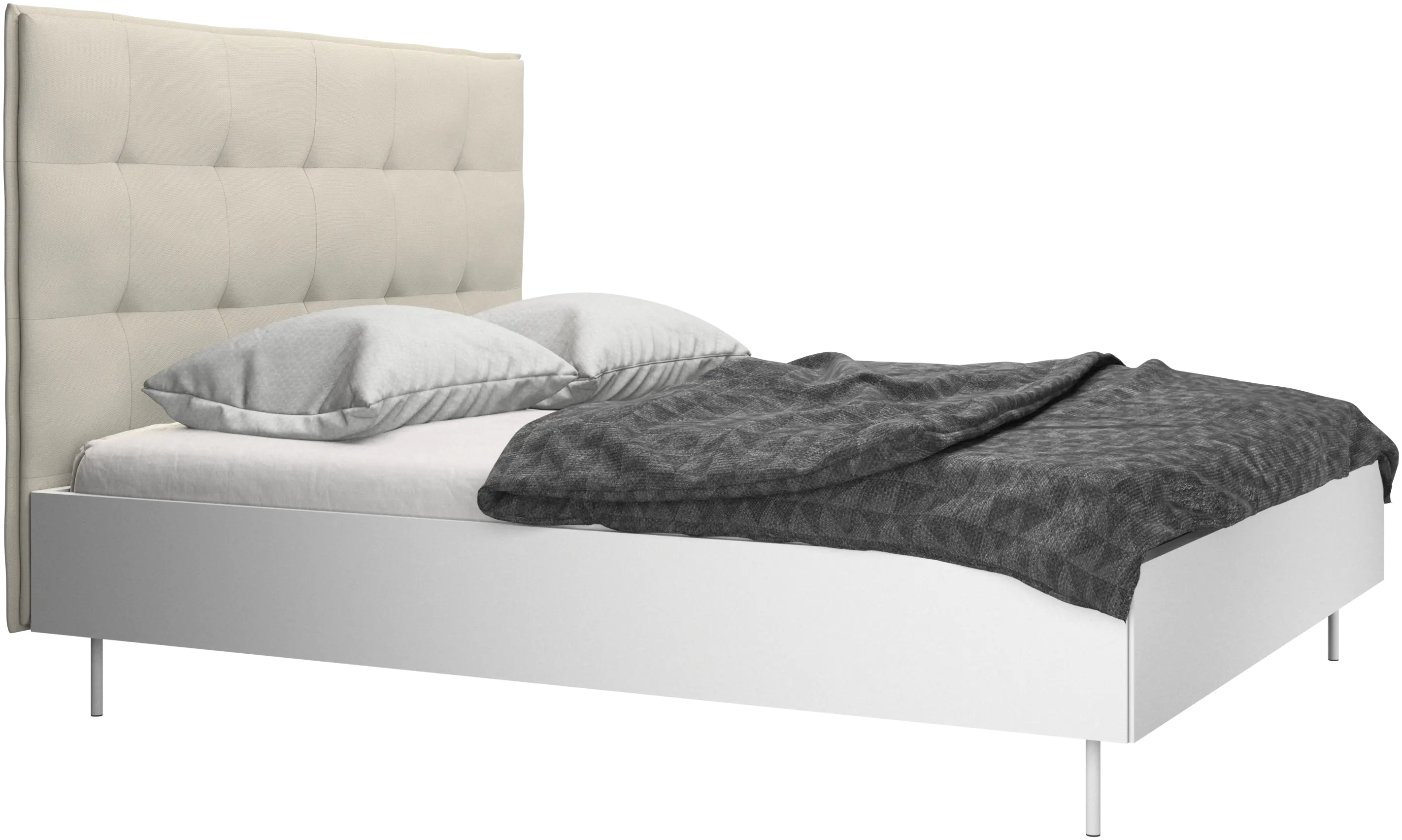 Lugano bed, excl. mattress