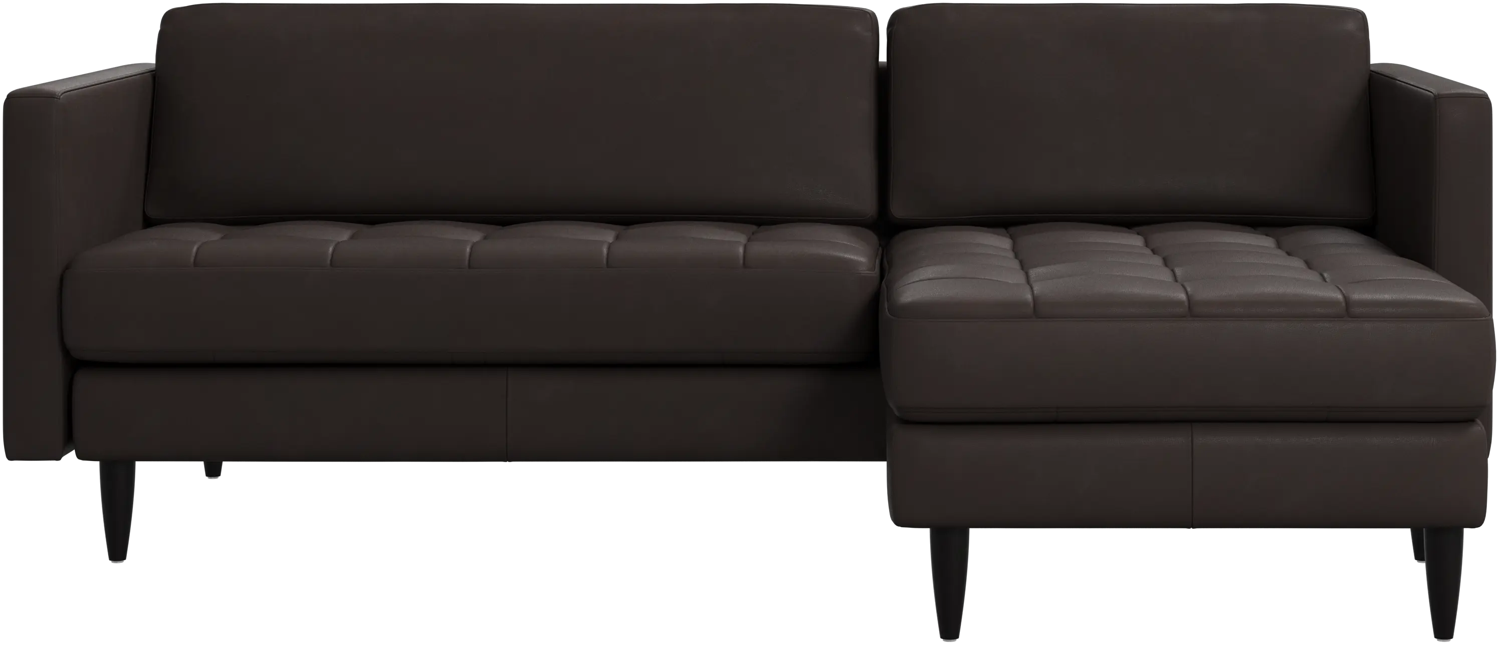 Osaka sofa with resting unit, tufted seat