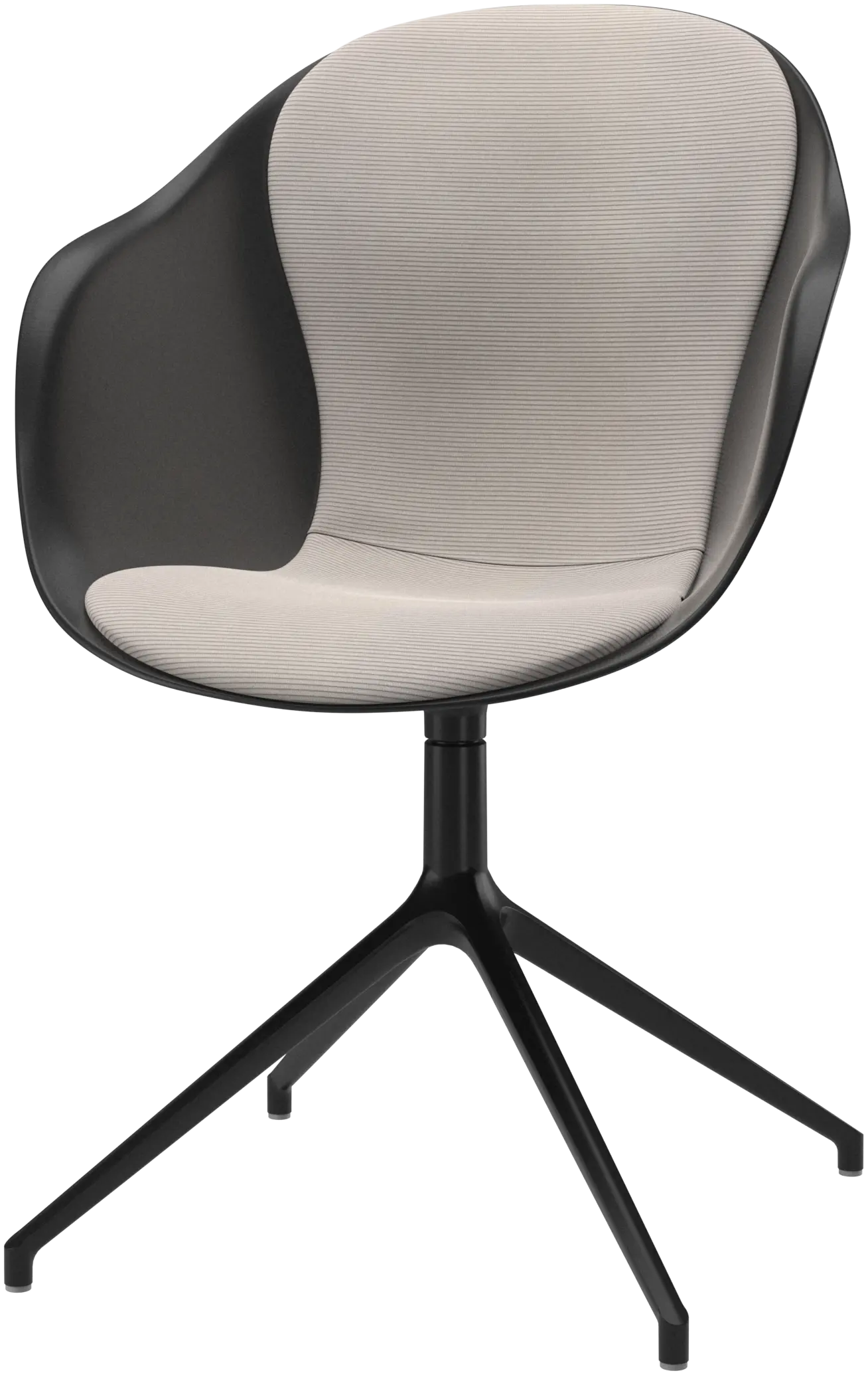 Chaise de salle à manger Adelaide avec fonction pivotante.