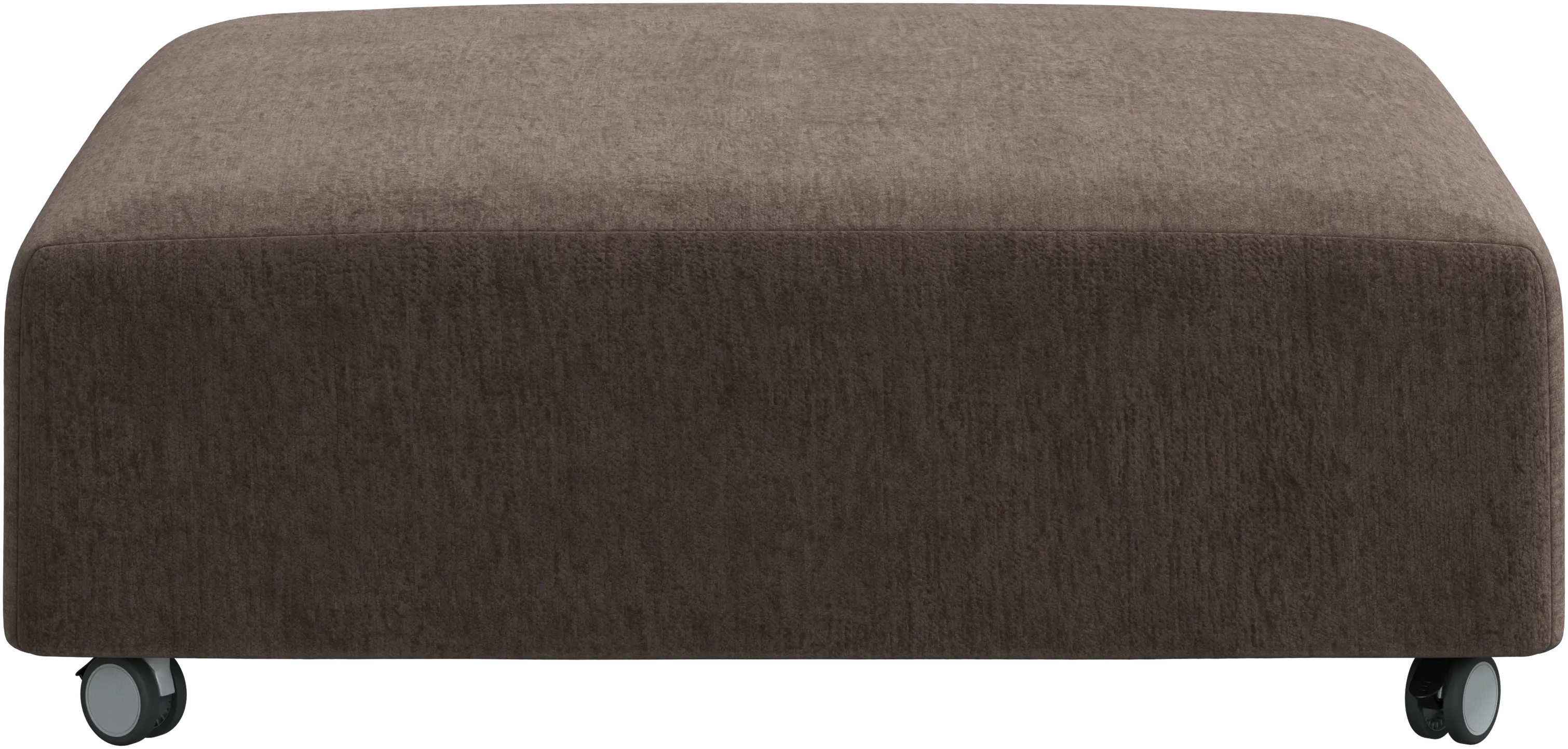 Pouf Hampton sur roulettes