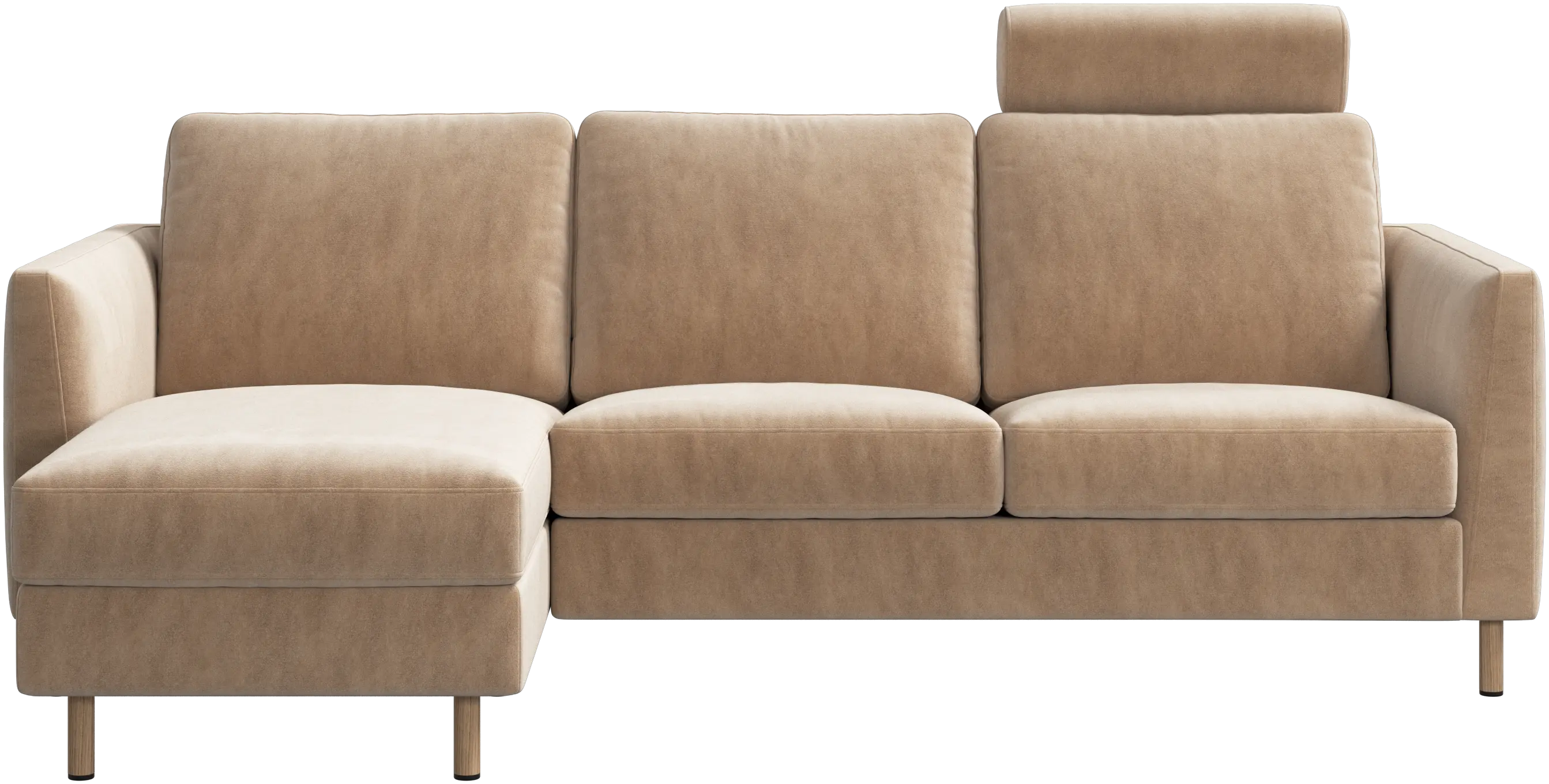 Sofá Indivi con módulo chaise-longue a la izquierda