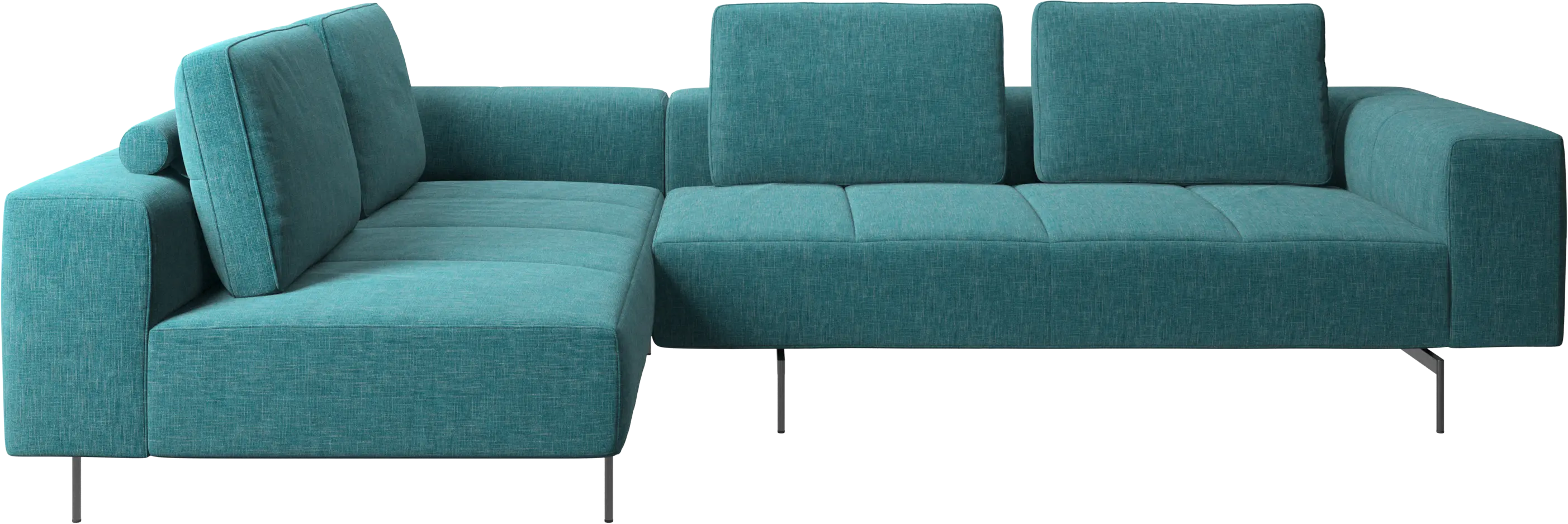 Amsterdam corner sofa with lounging unit
