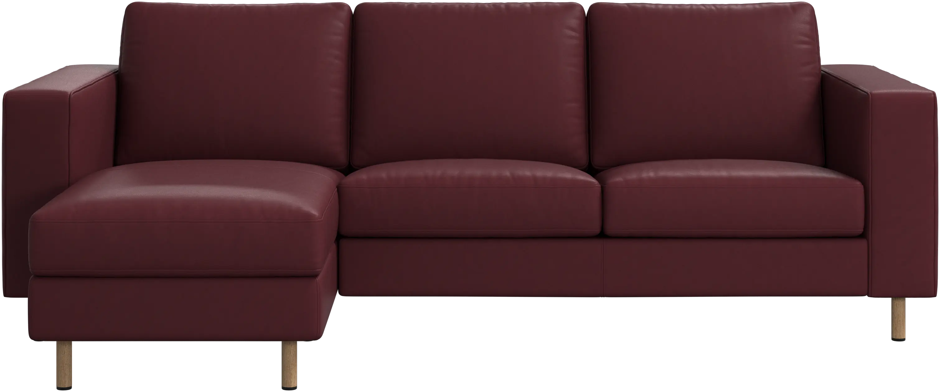 Indivi sofa with chaise longue left