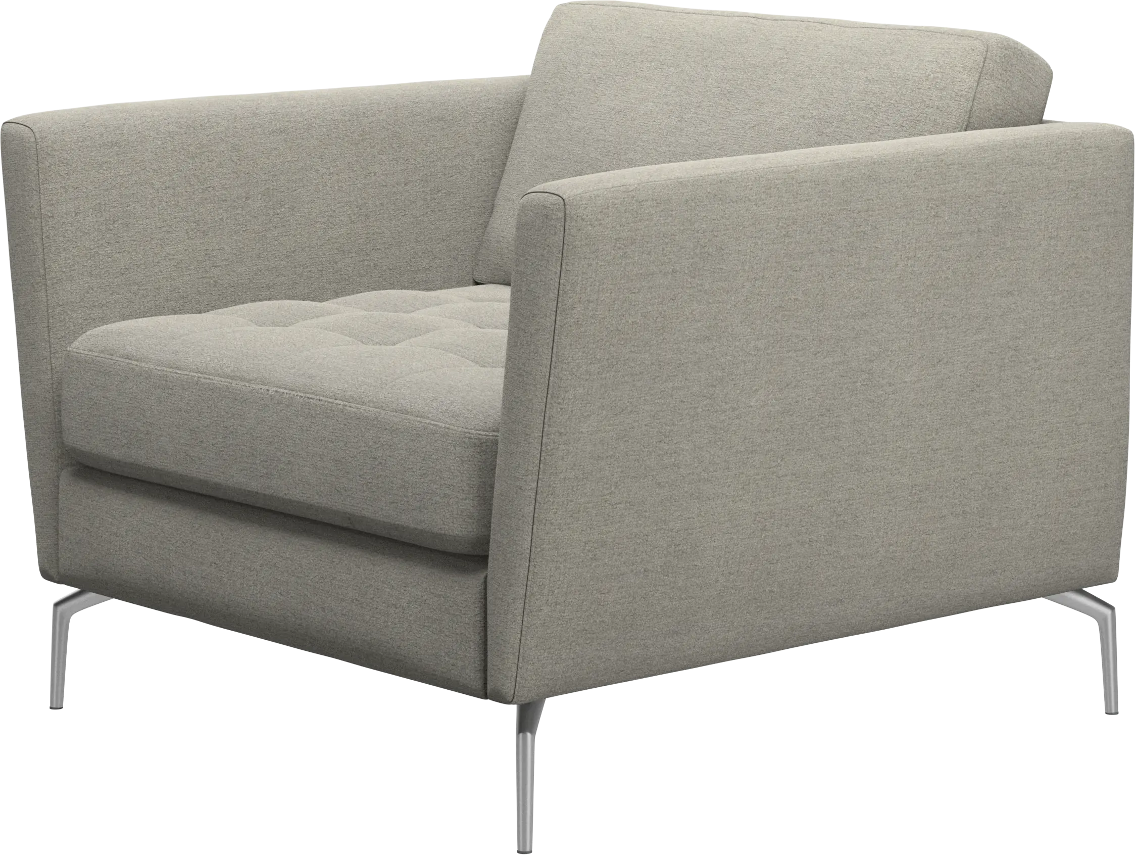 Osaka chair, tufted seat