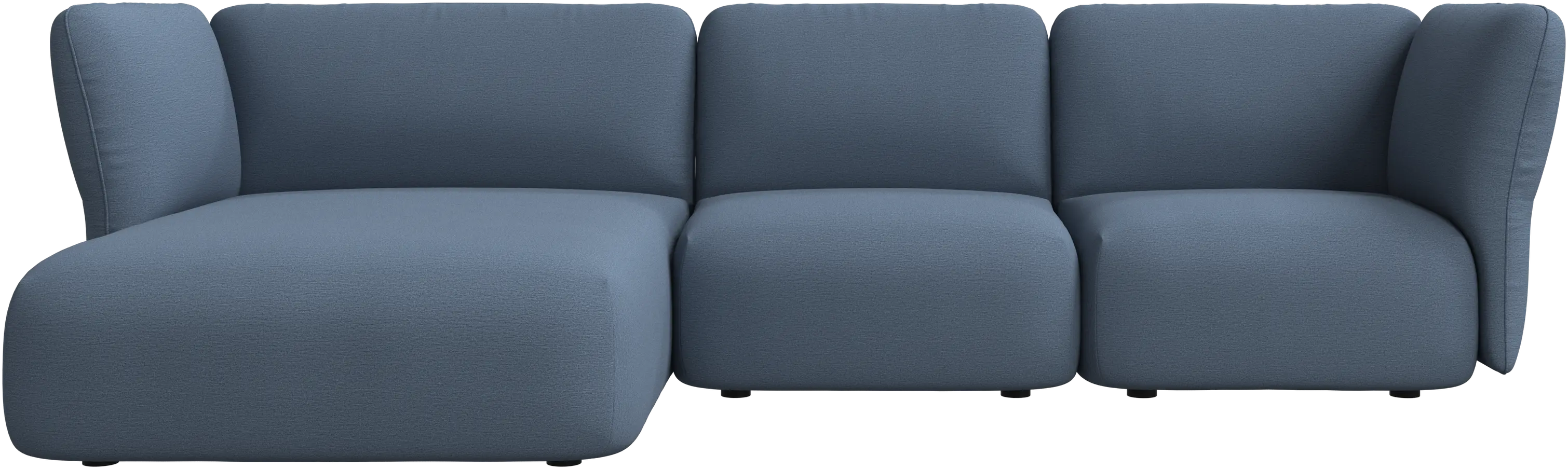 Paraggi 2-seater with chaise longue left