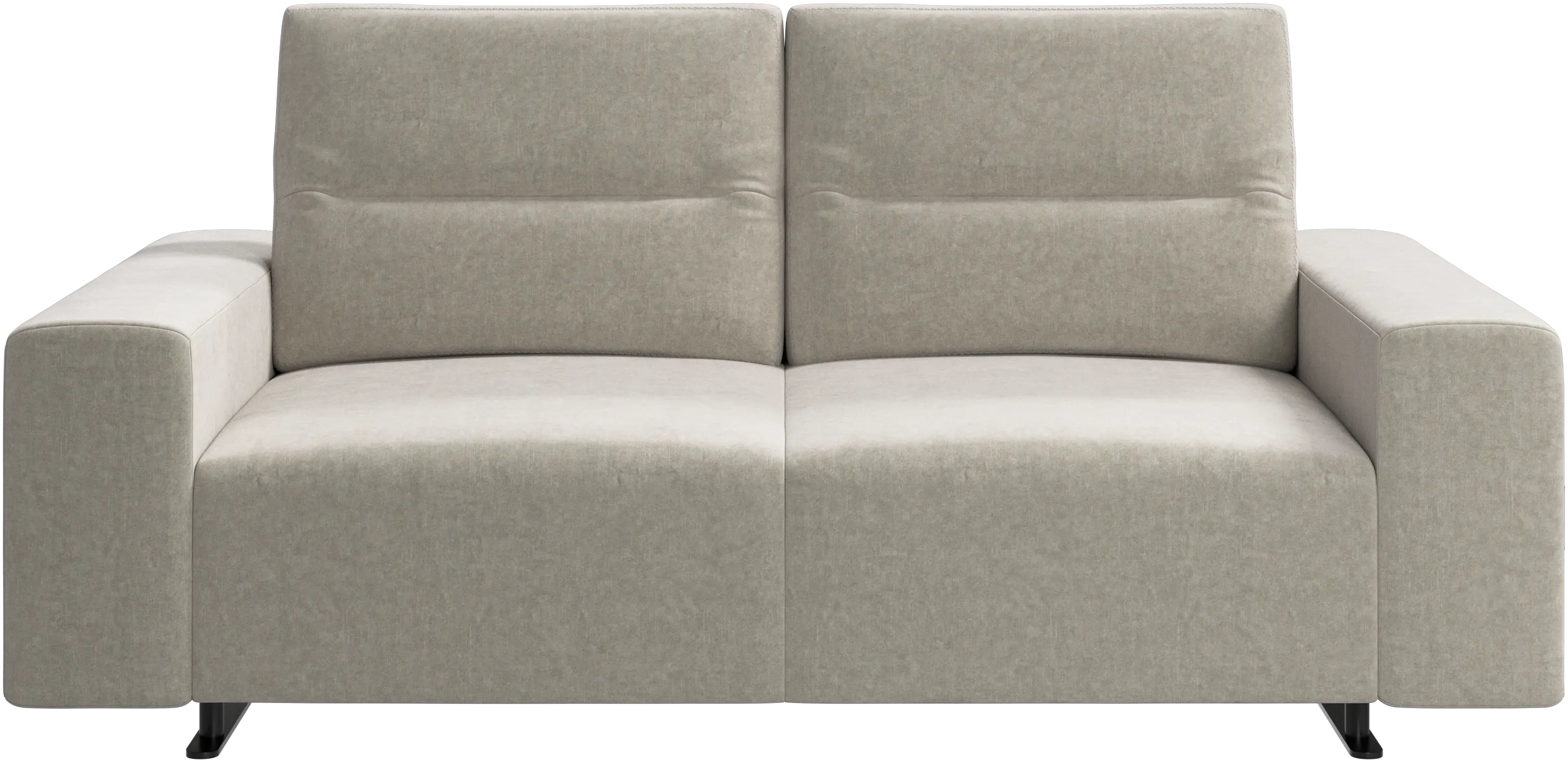 Hampton ソファ アジャスタブルバック&レフトサイド収納付き