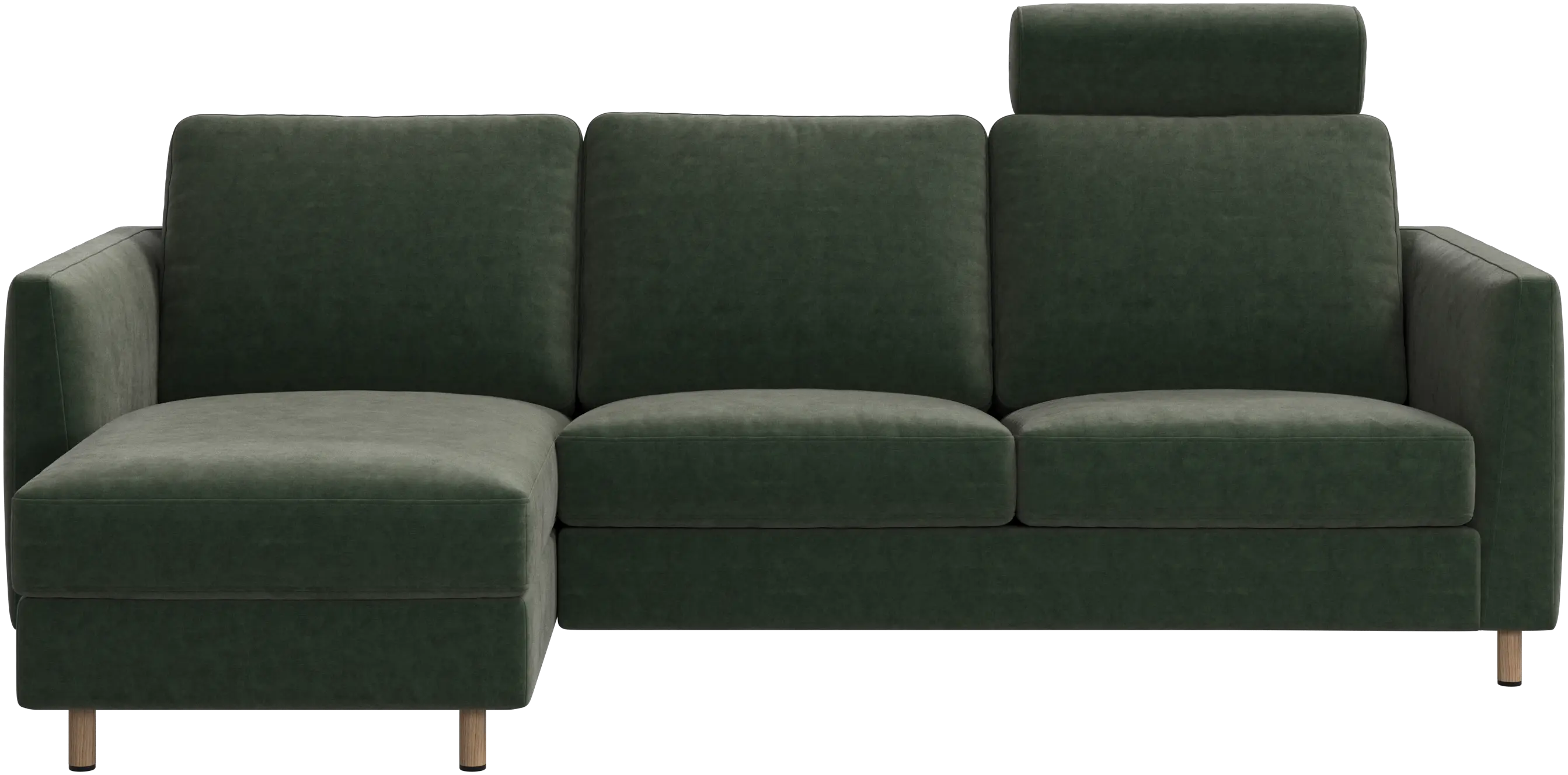 Indivi sofa with chaise longue left