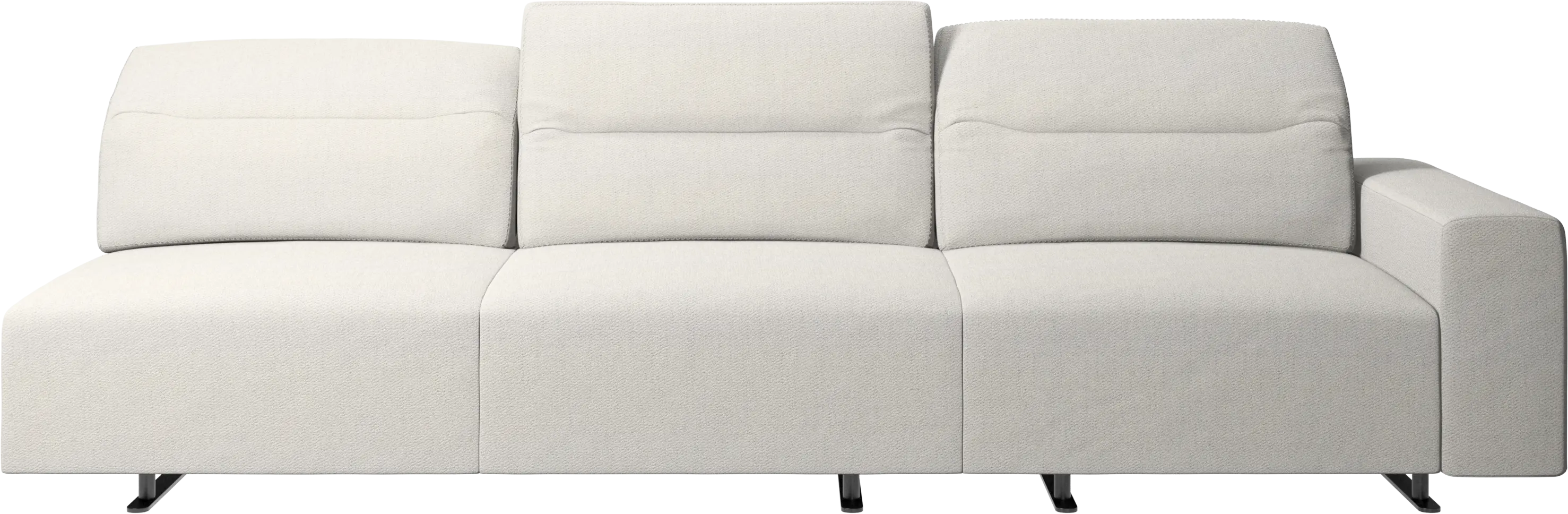 Hampton sofa with adjustable back