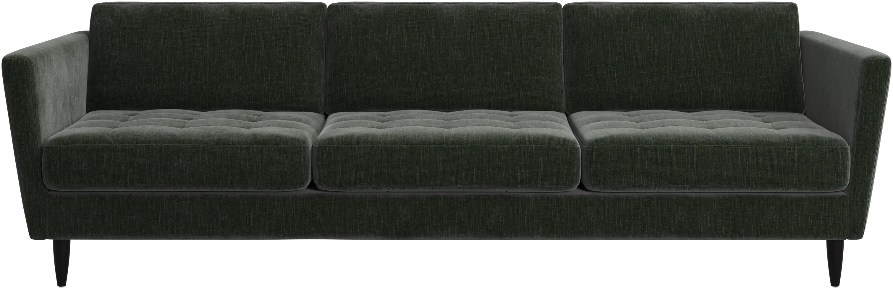 Osaka sofa, tufted seat