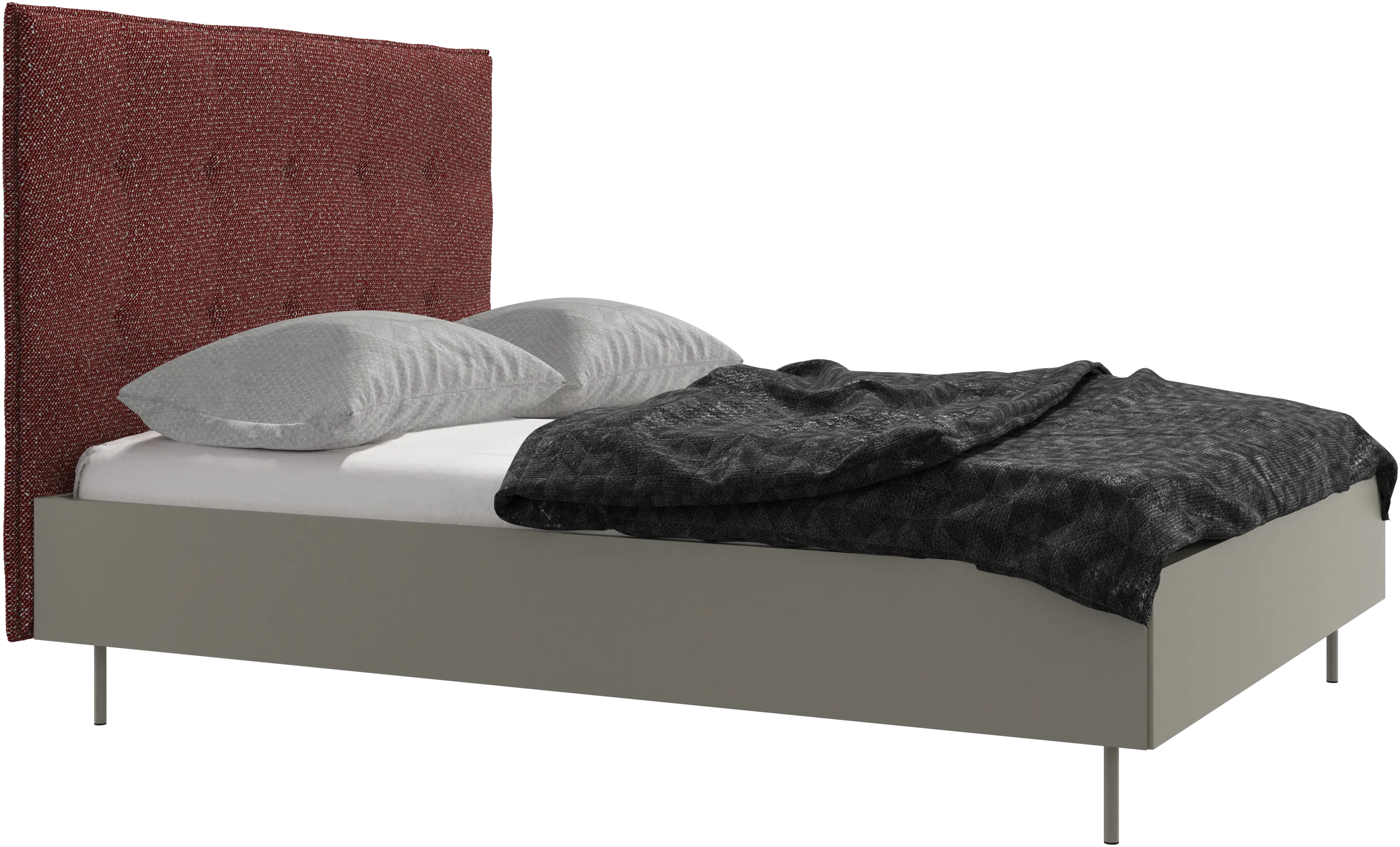 Lugano bed, excl. slats and mattress