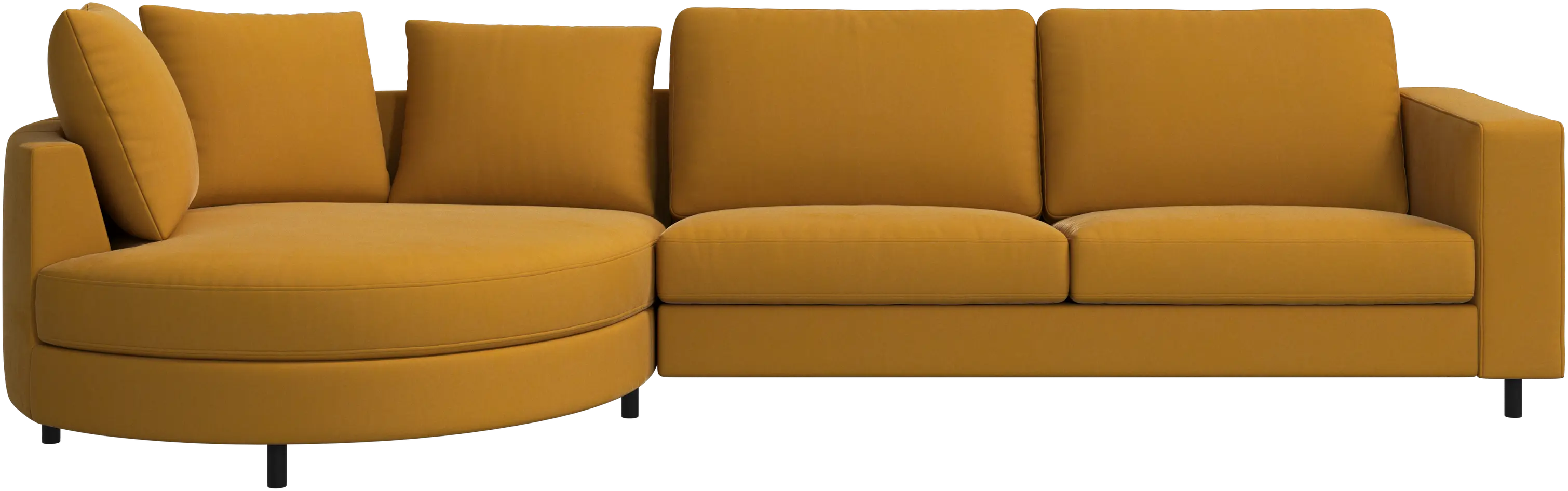 Indivi sofa with chaise longue left