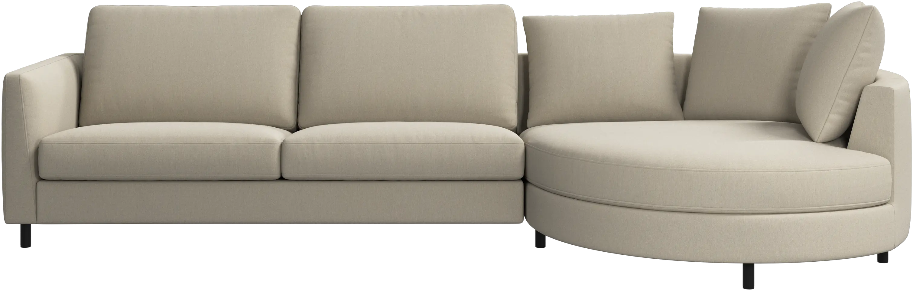 Indivi zitbank met chaise longue rechts