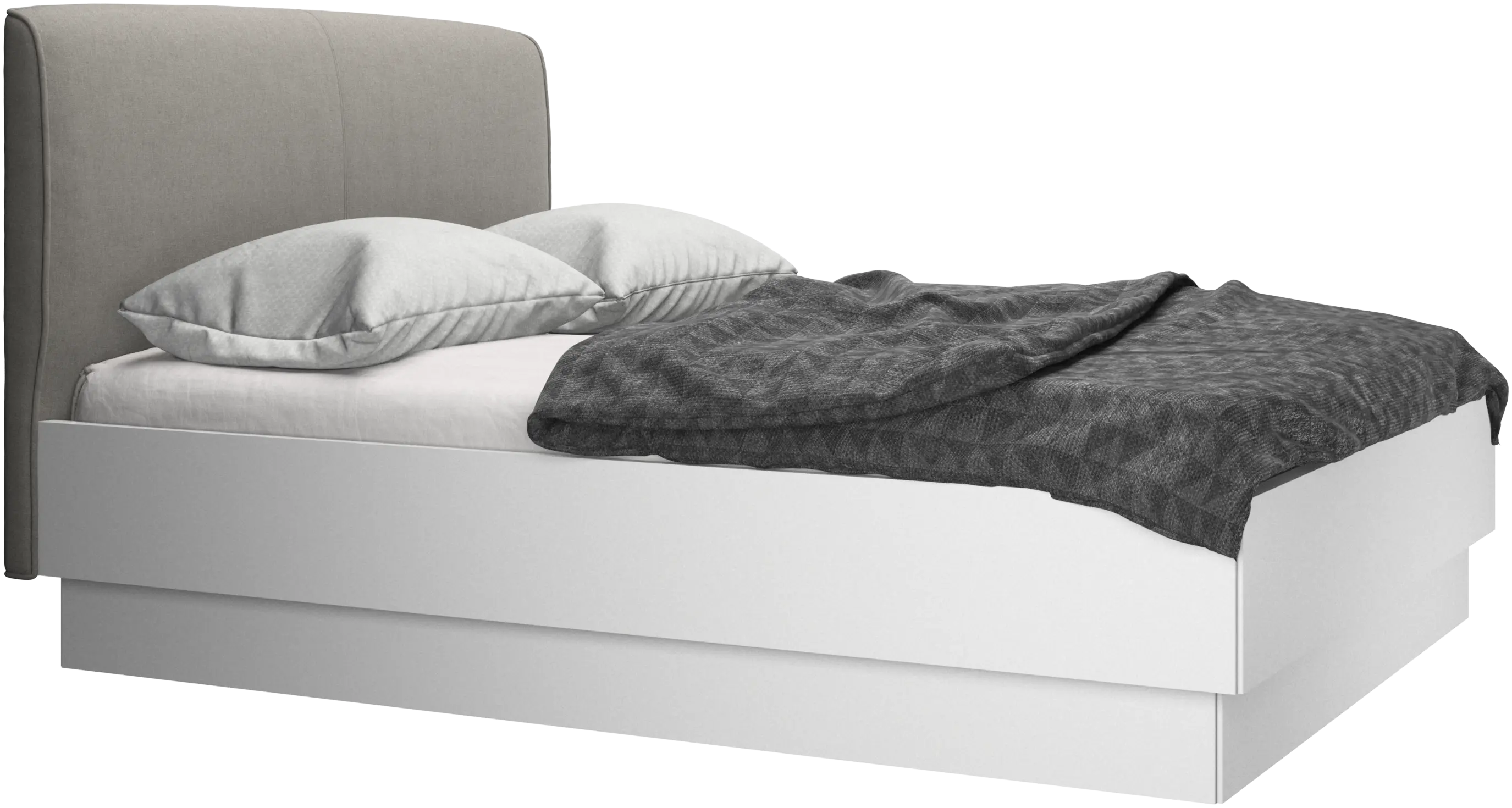 Houston, cama tapizada con almacenamiento