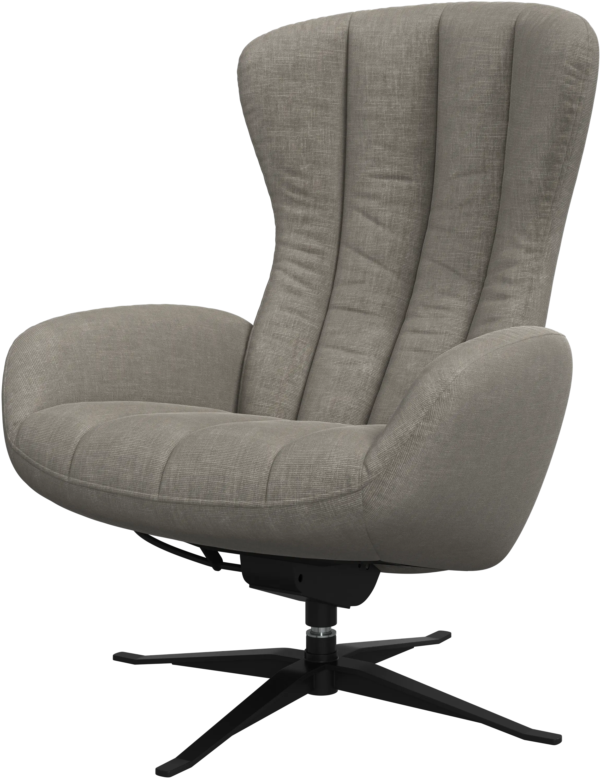 Tilburg recliner with swivel function and adjustable headrest
