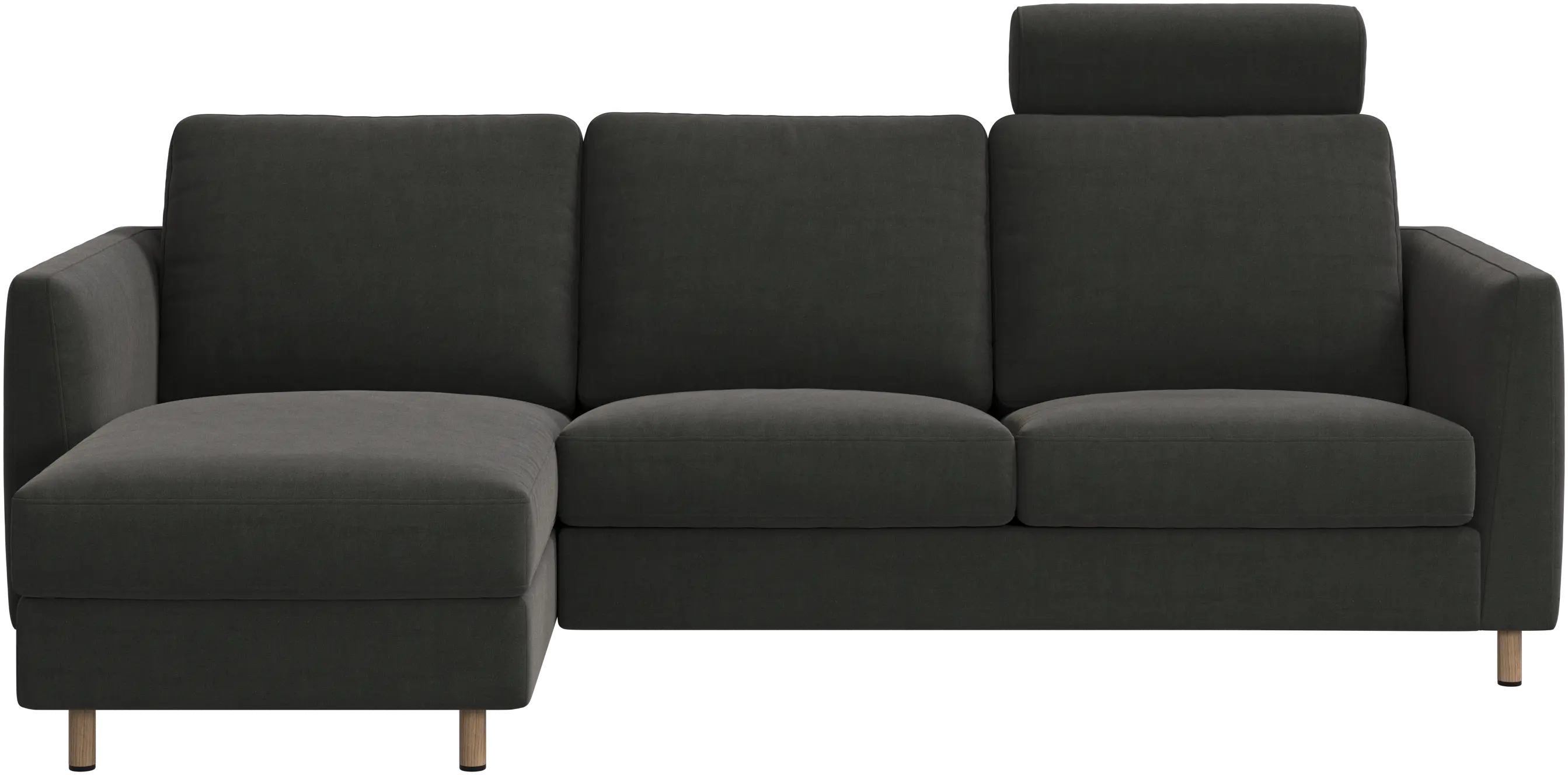 Indivi sofa with chaise longue left