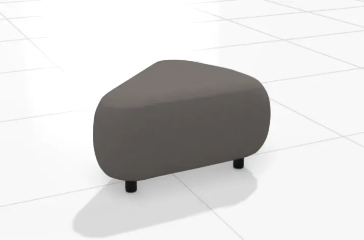 Footstool Ottawaトライアングルプーフ