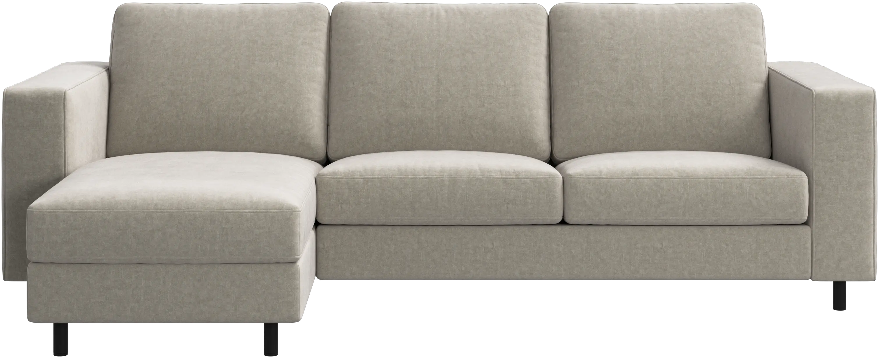 Indivi sofa with chaise longue left